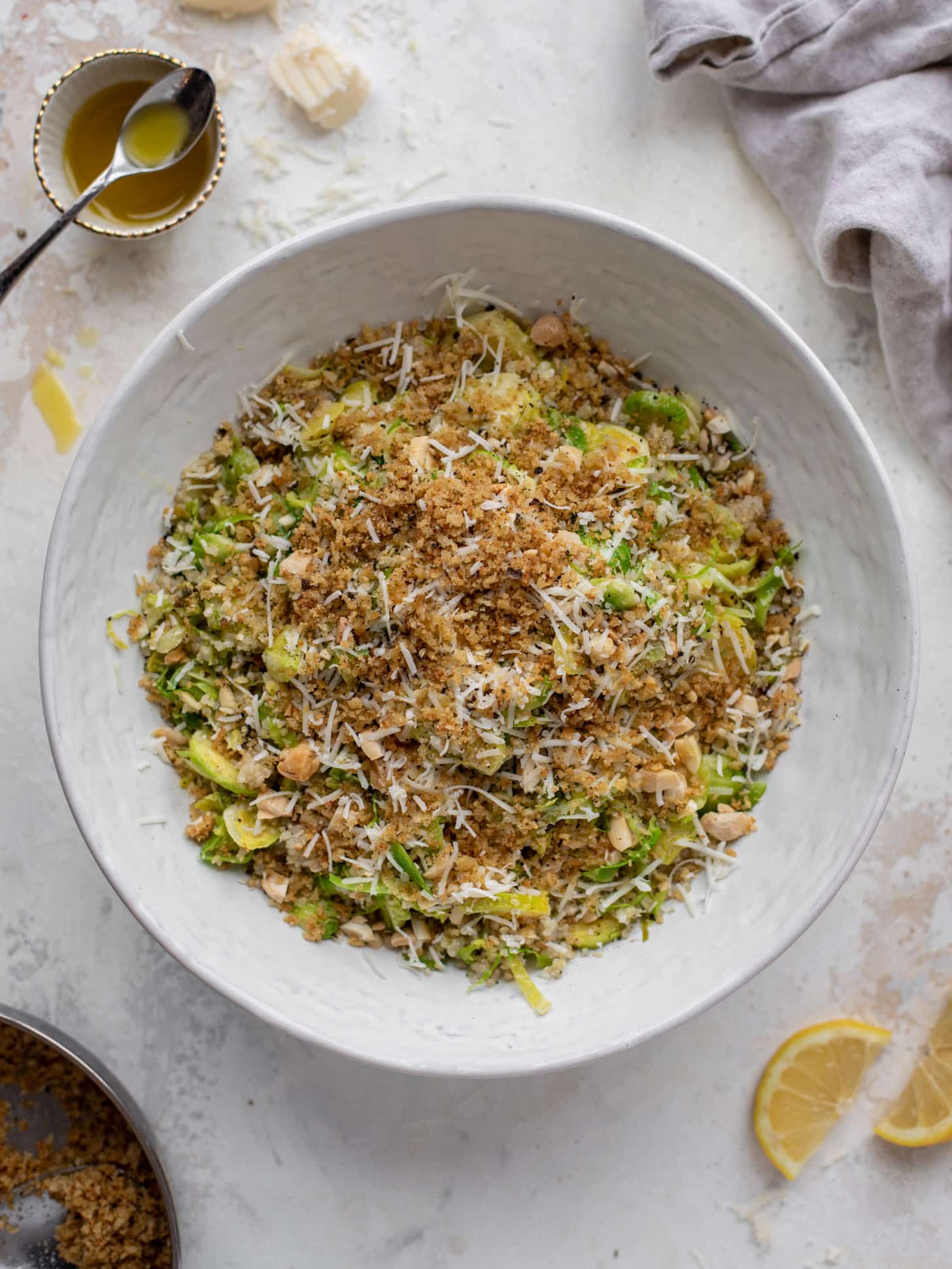 brussels crunch salad