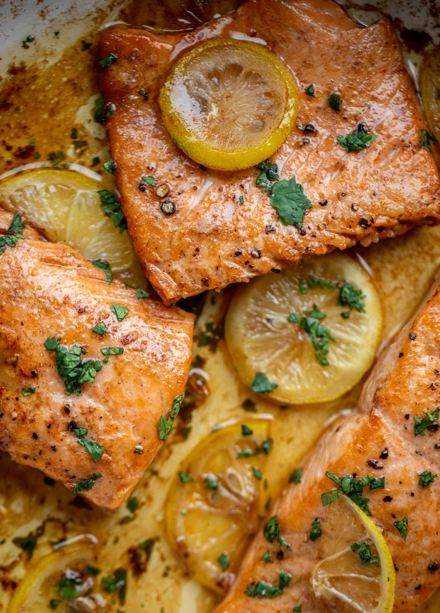 lemon brown butter salmon