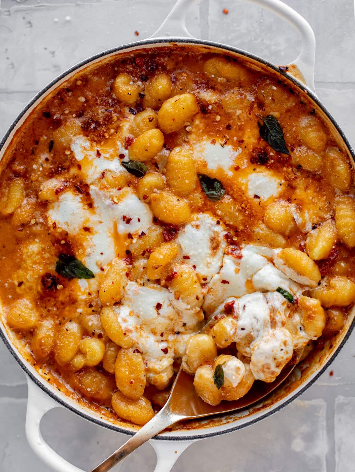 saucy sun dried tomato gnocchi