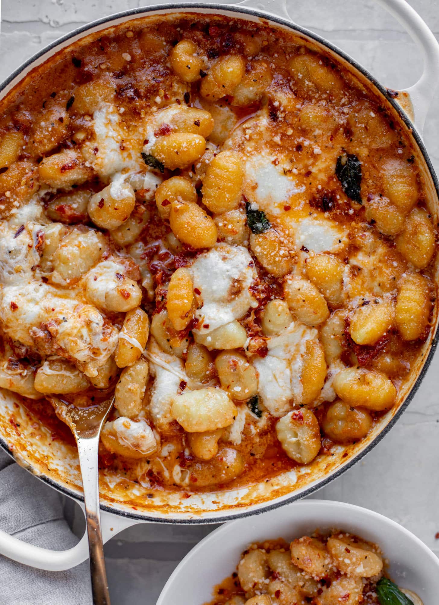 saucy sun dried tomato gnocchi