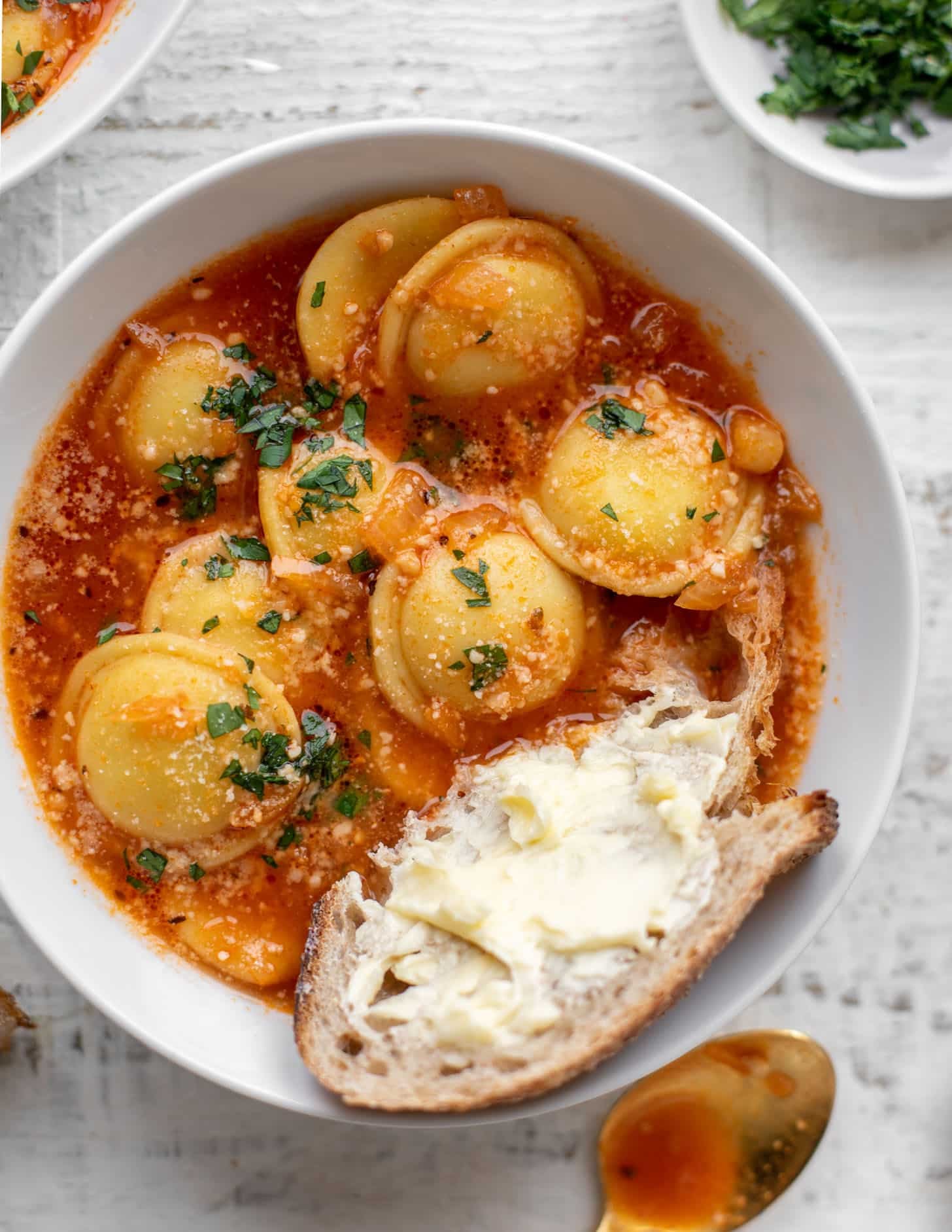 quick and easy ravioli soup