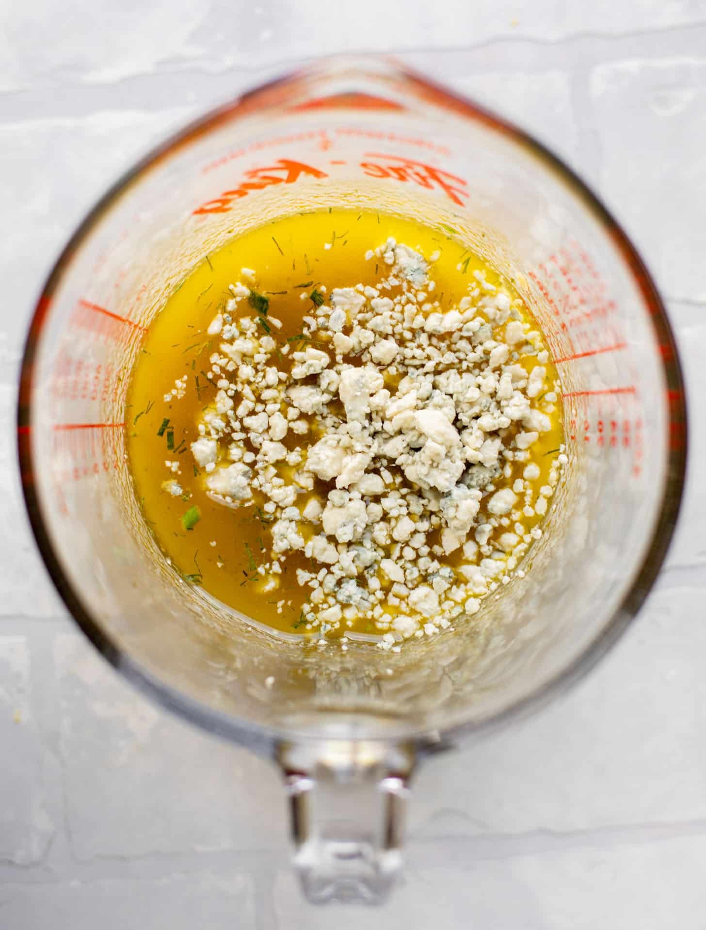 blue cheese vinaigrette