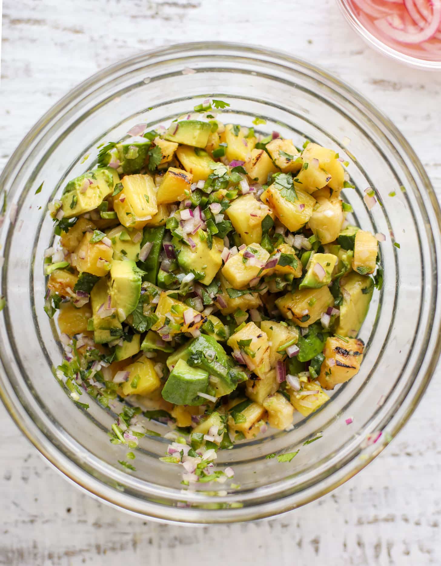 grilled pineapple avocado salsa