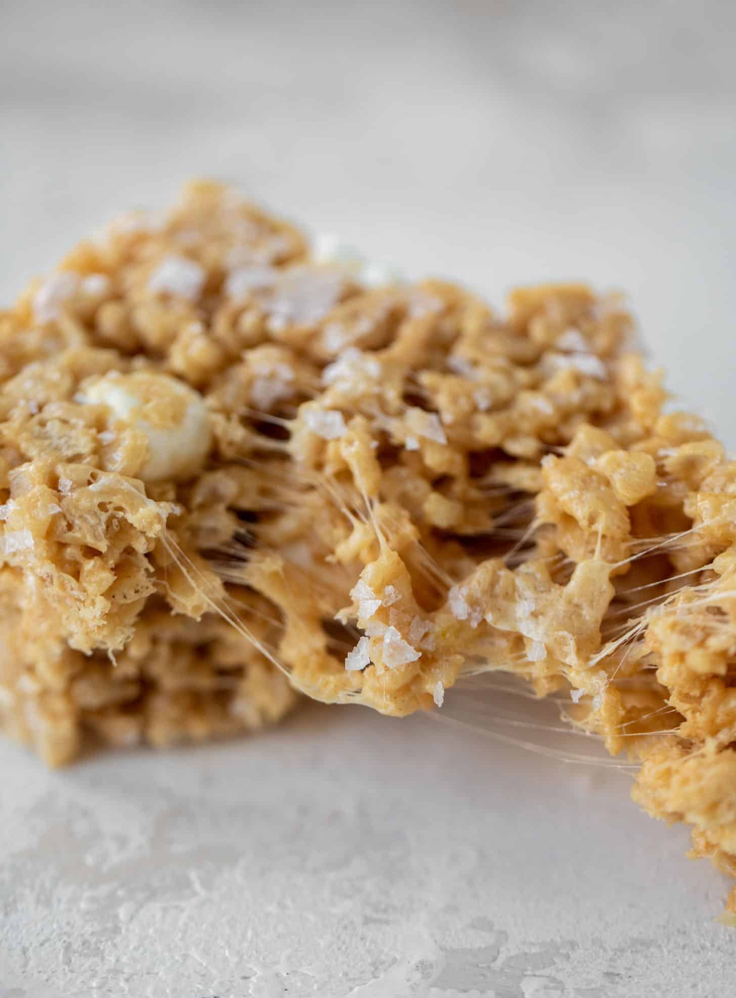salted peanut butter rice krispy treats