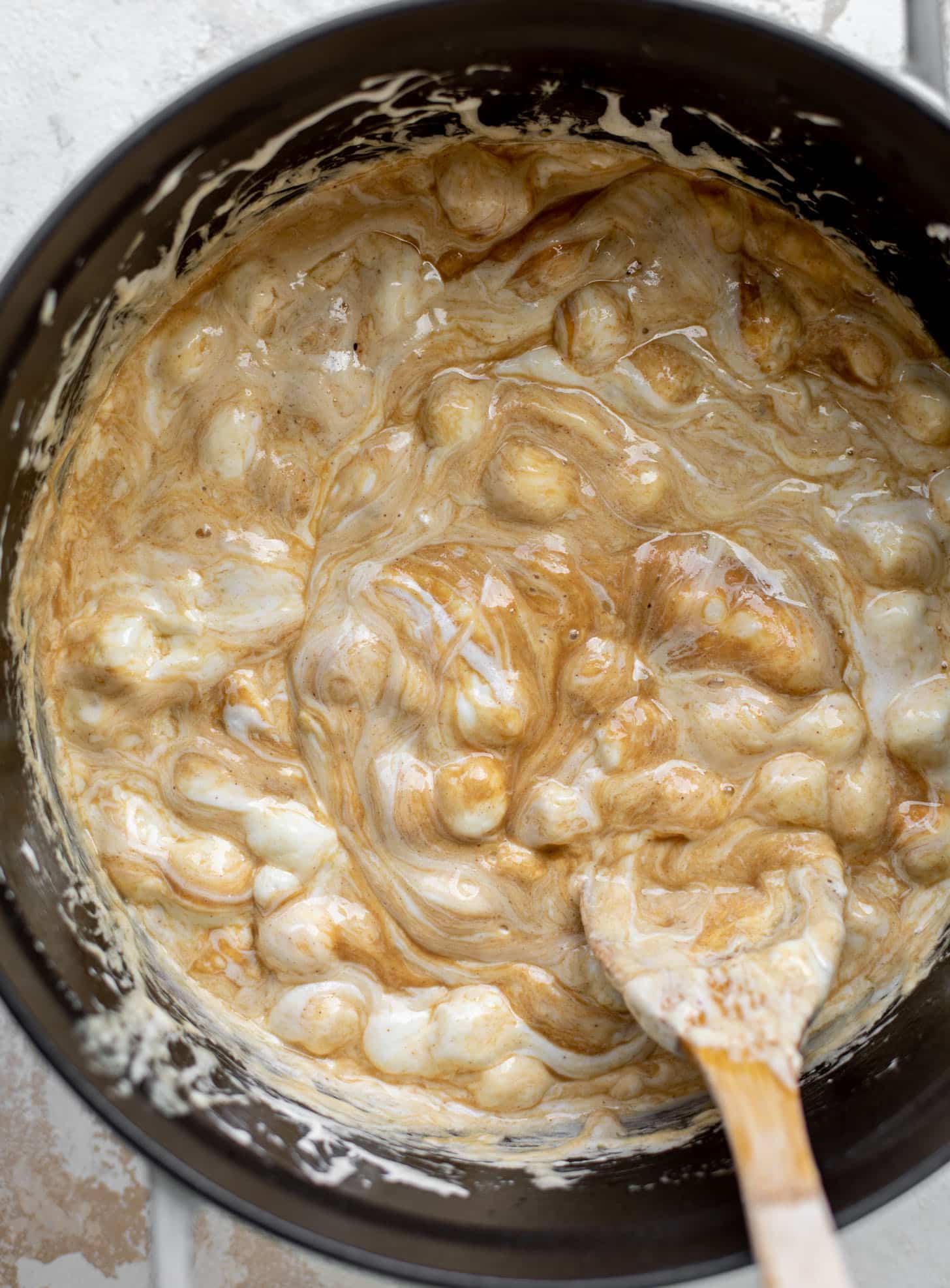 brown butter, peanut butter and marshmallows