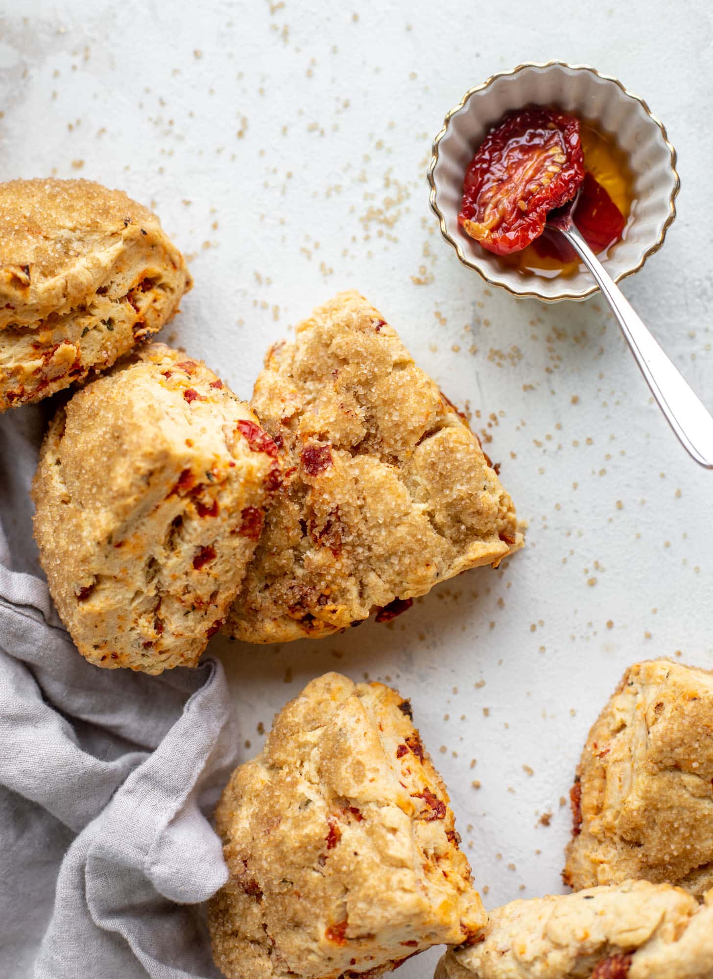 sun dried tomato scones