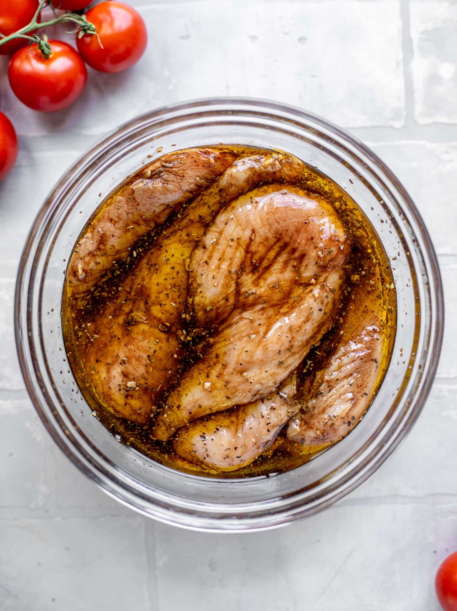 marinating chicken in balsamic