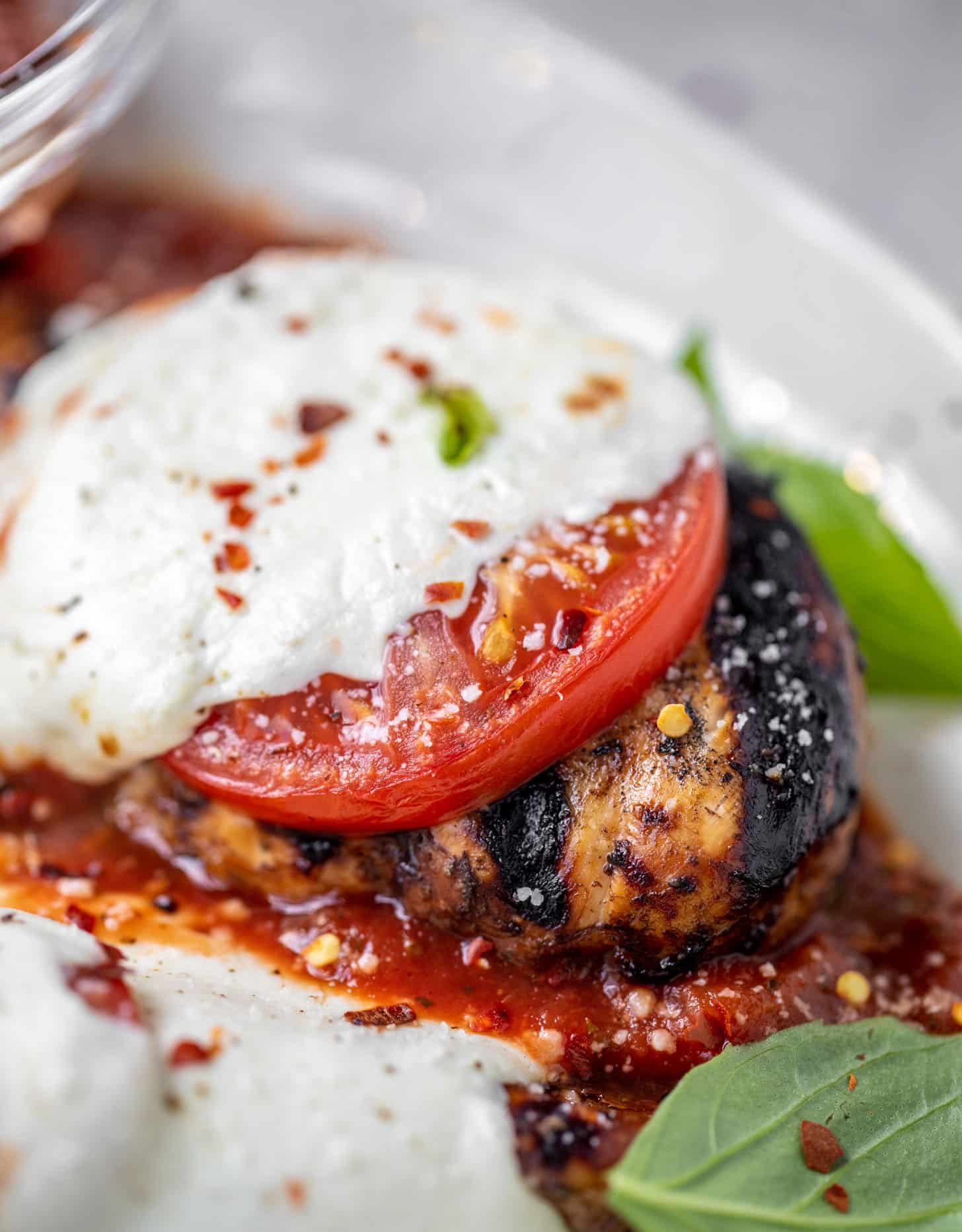 grilled chicken parmesan