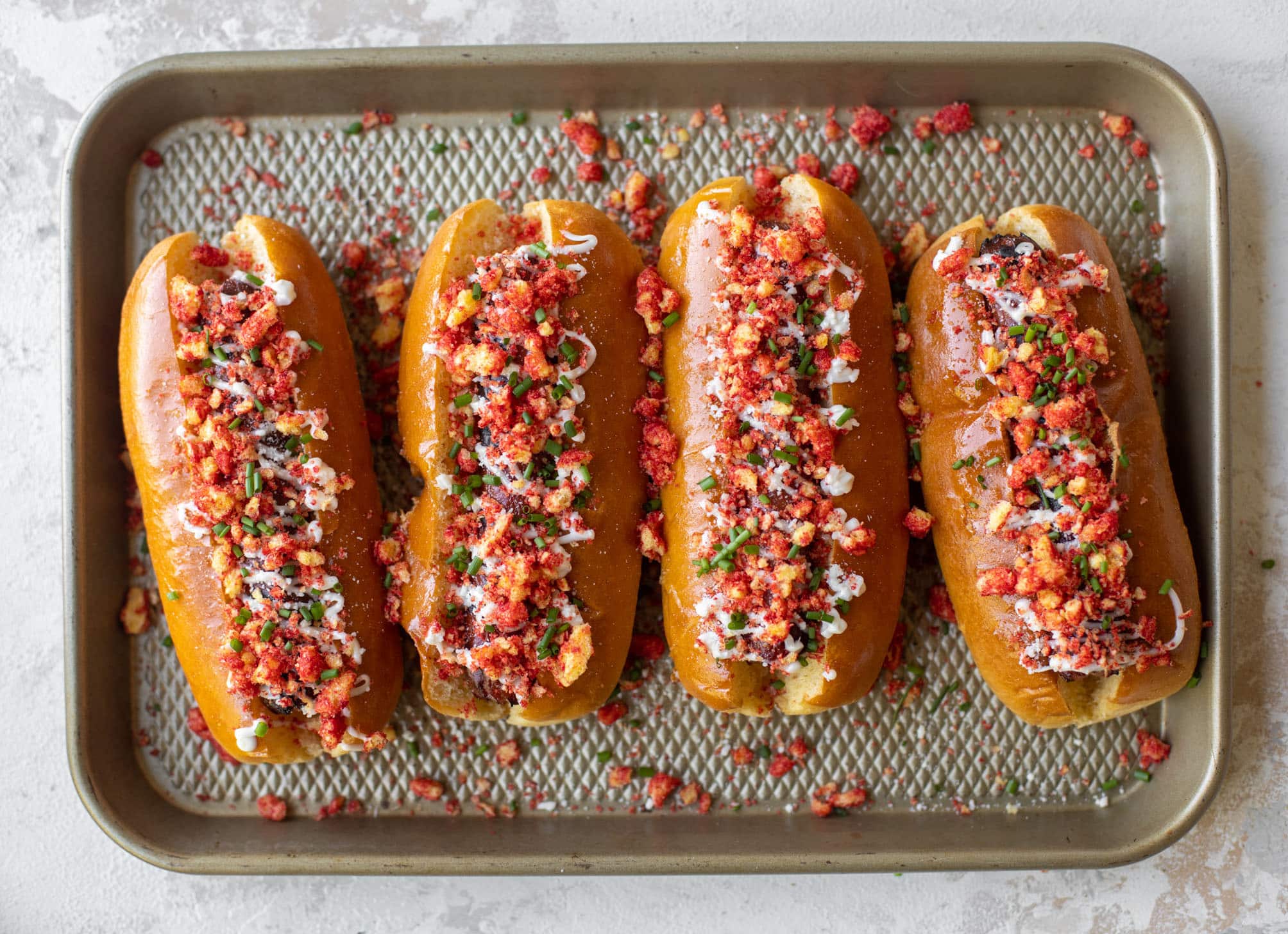 flaming hot cheetos hot dogs