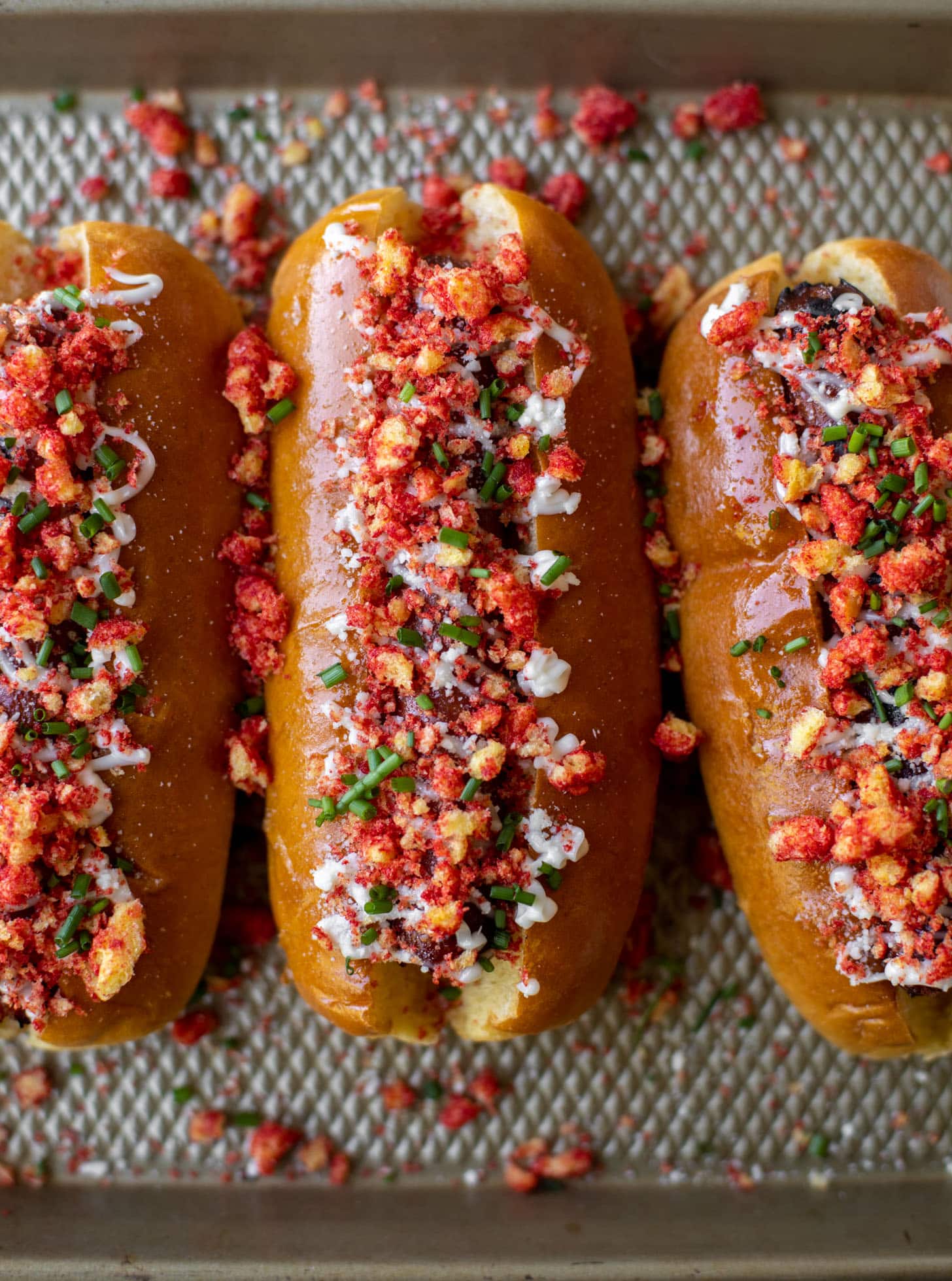 flaming hot cheetos hot dogs