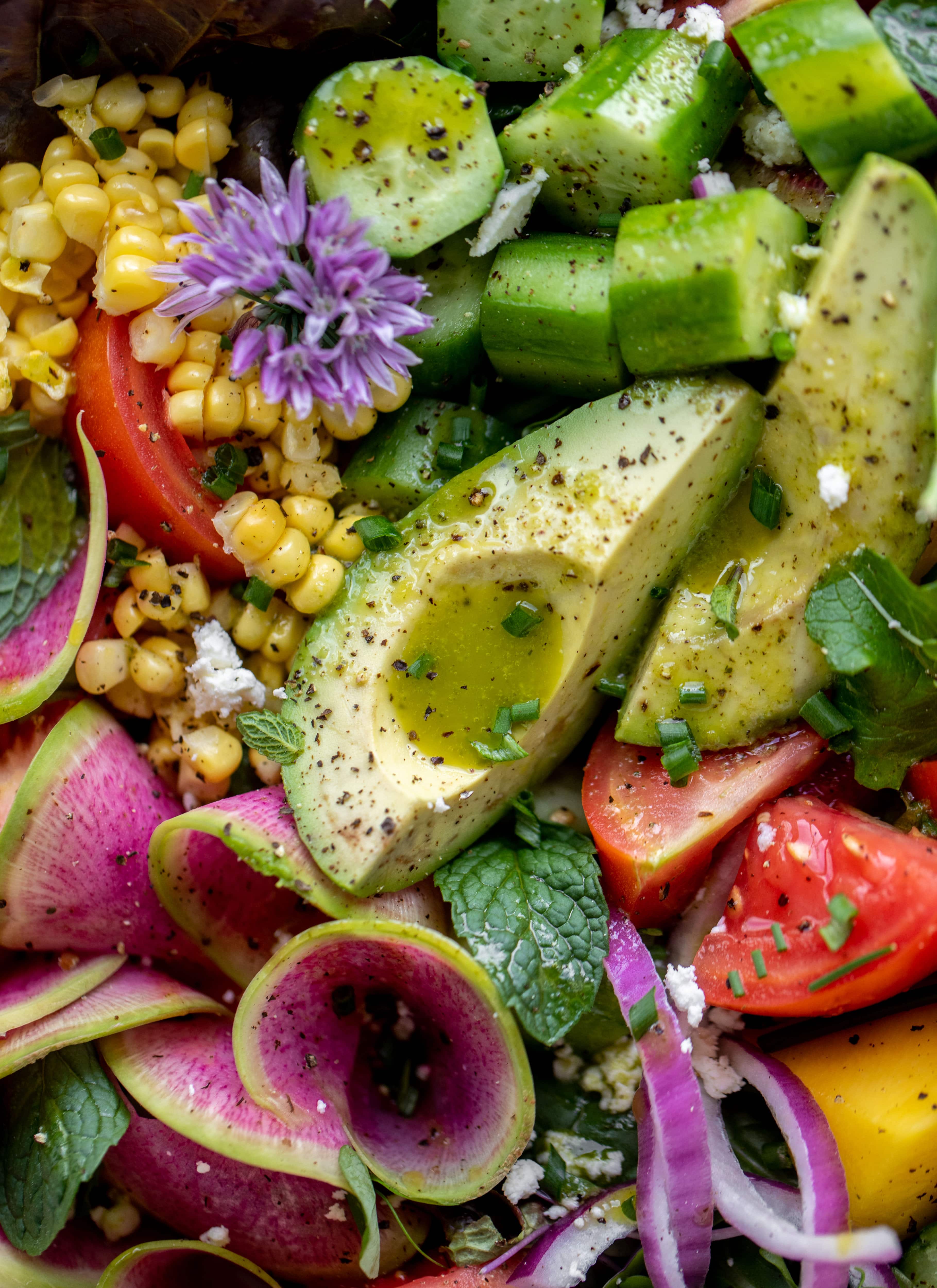 my favorite house salads and dressings!