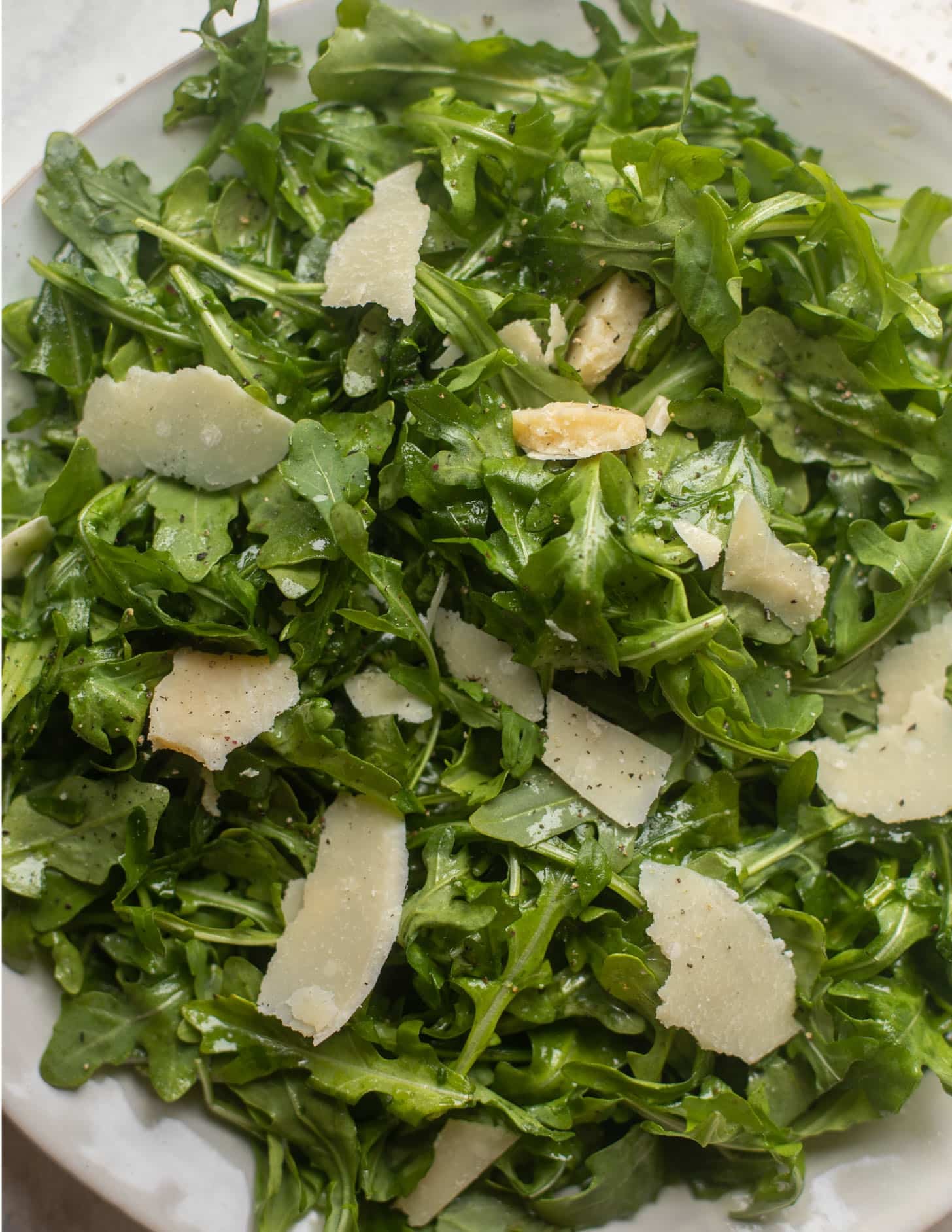 arugula with parmesan