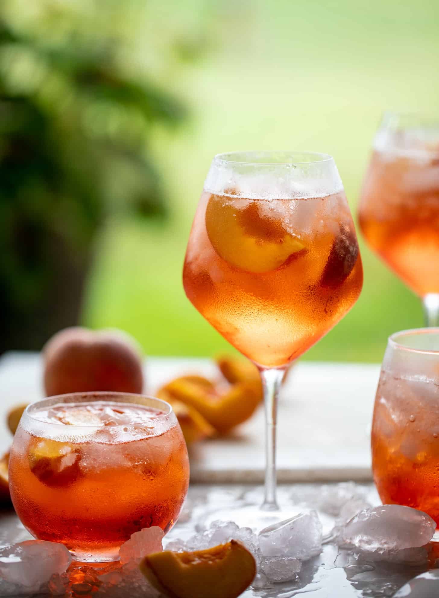 sparkling rosé aperol spritz