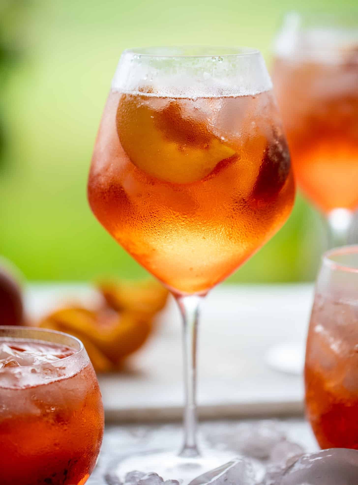 sparkling rosé aperol spritz
