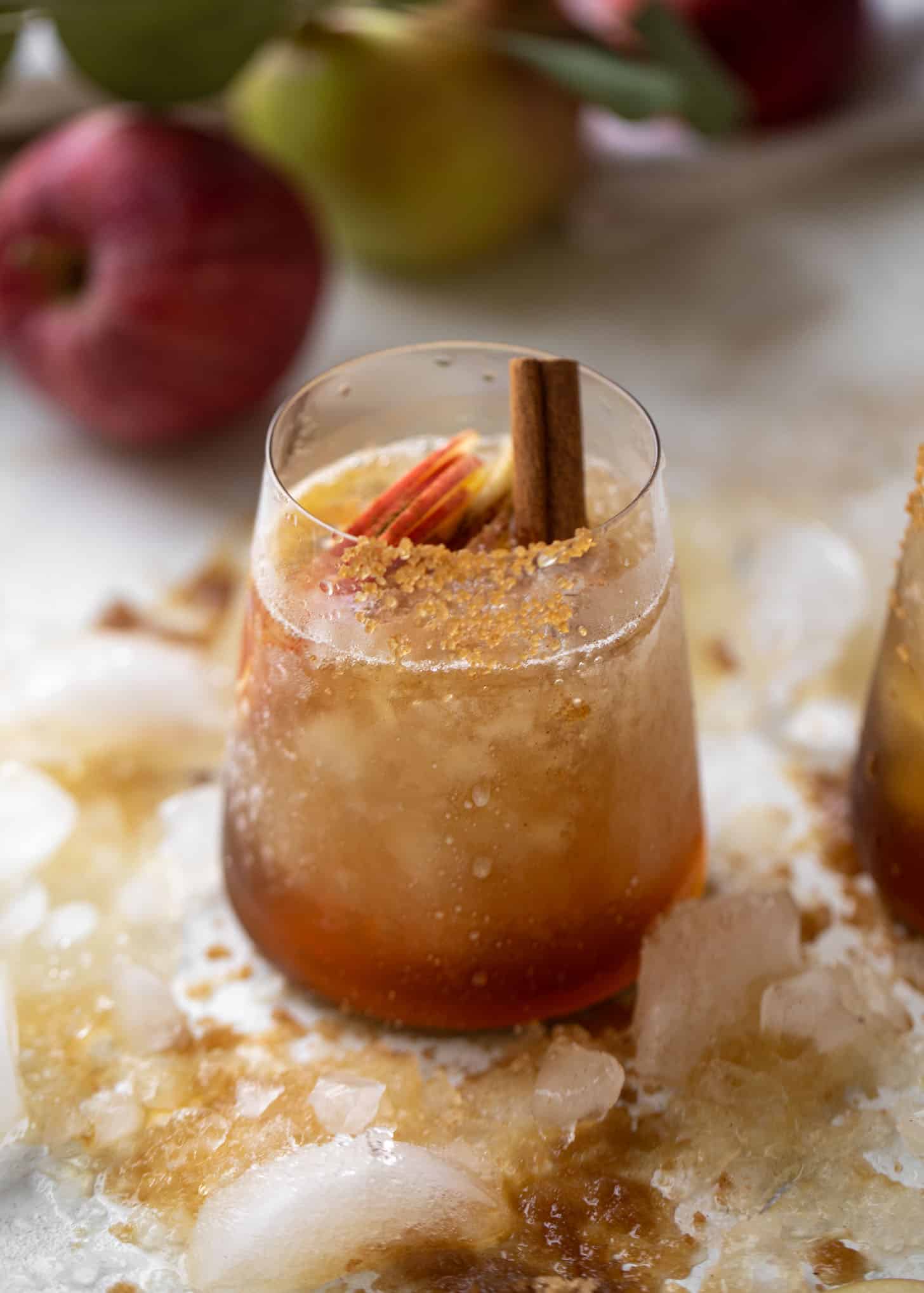 brown sugar bourbon smash