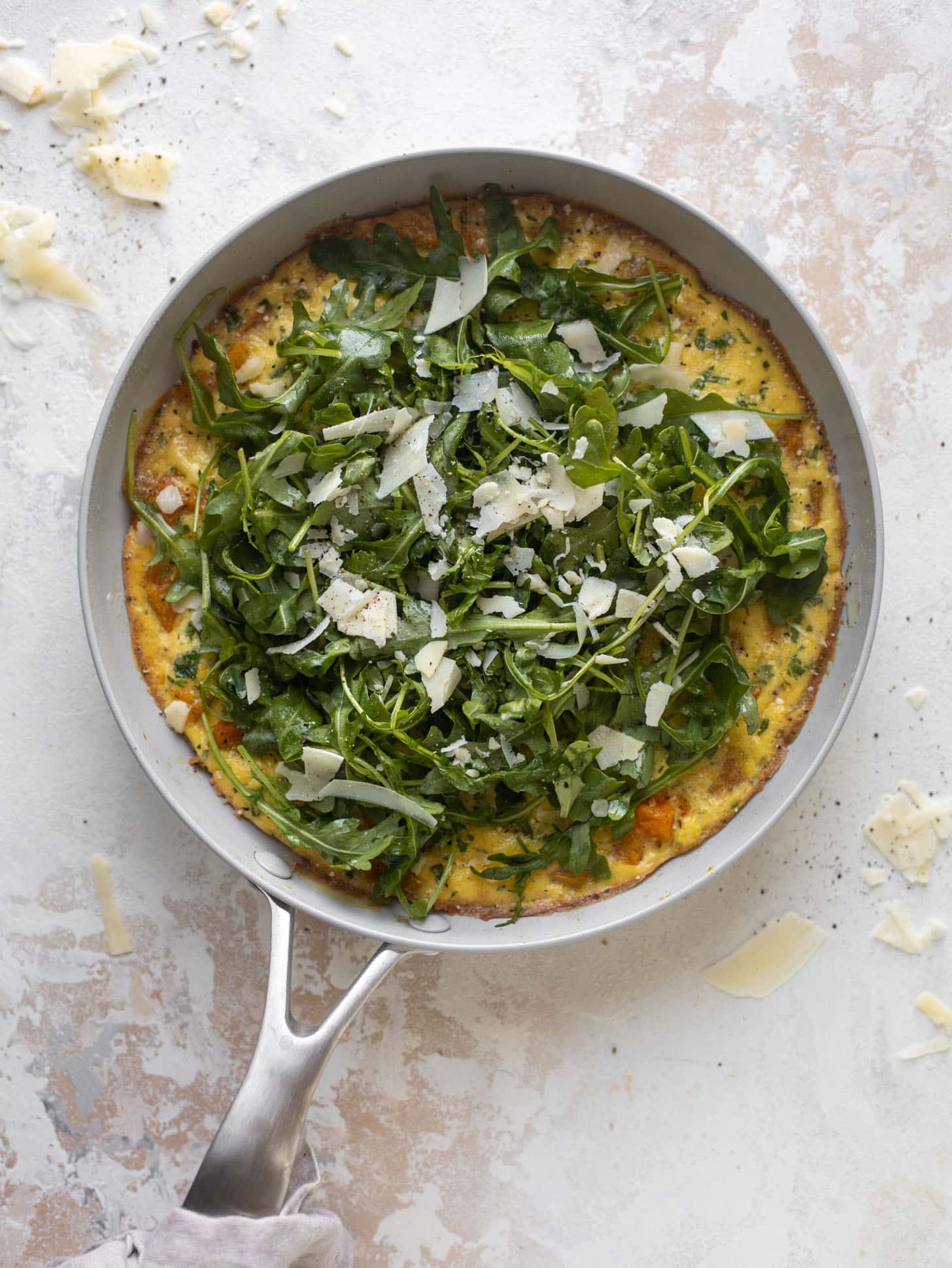 butternut squash parmesan frittata