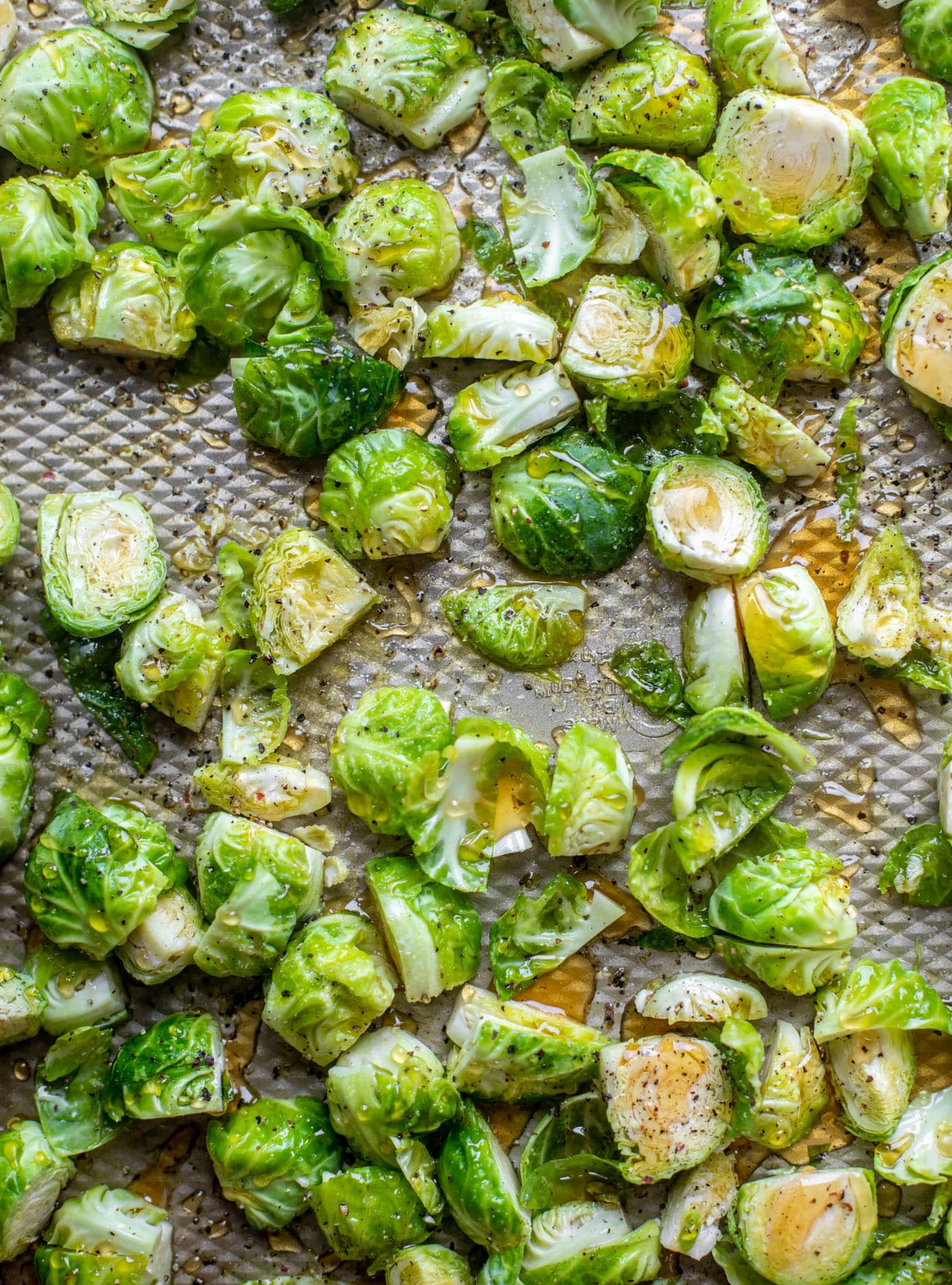brussels sprouts ready to roast