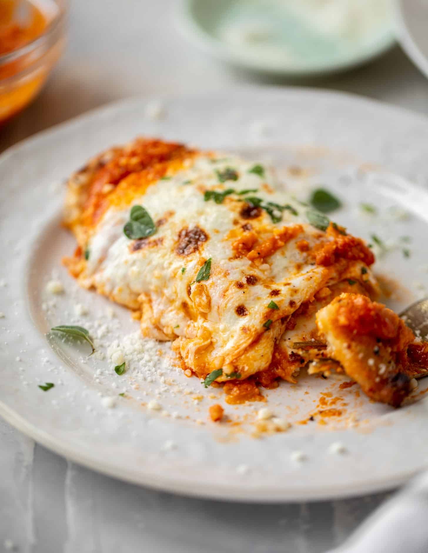 vodka sauce chicken parmesan