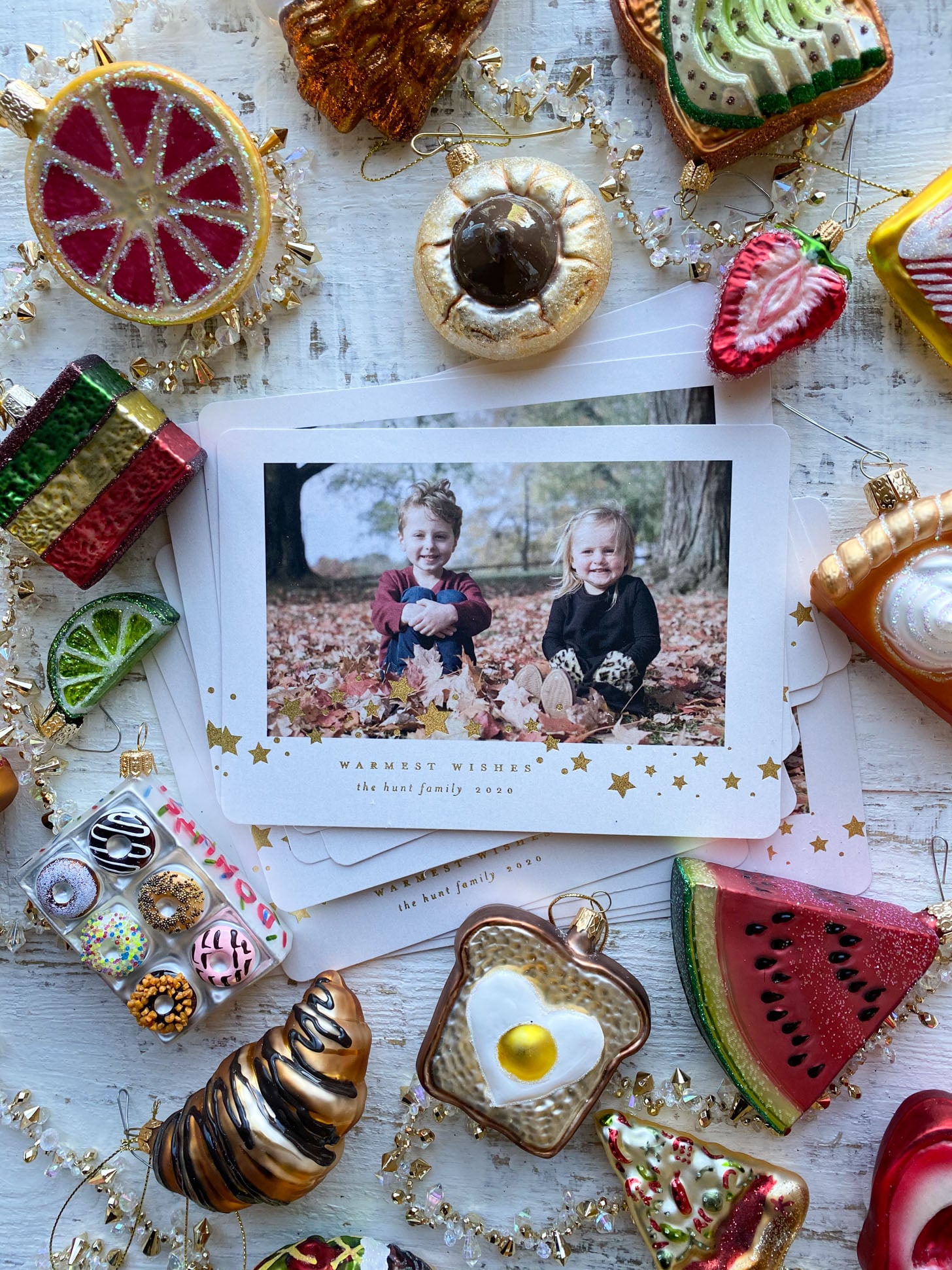 food christmas ornaments