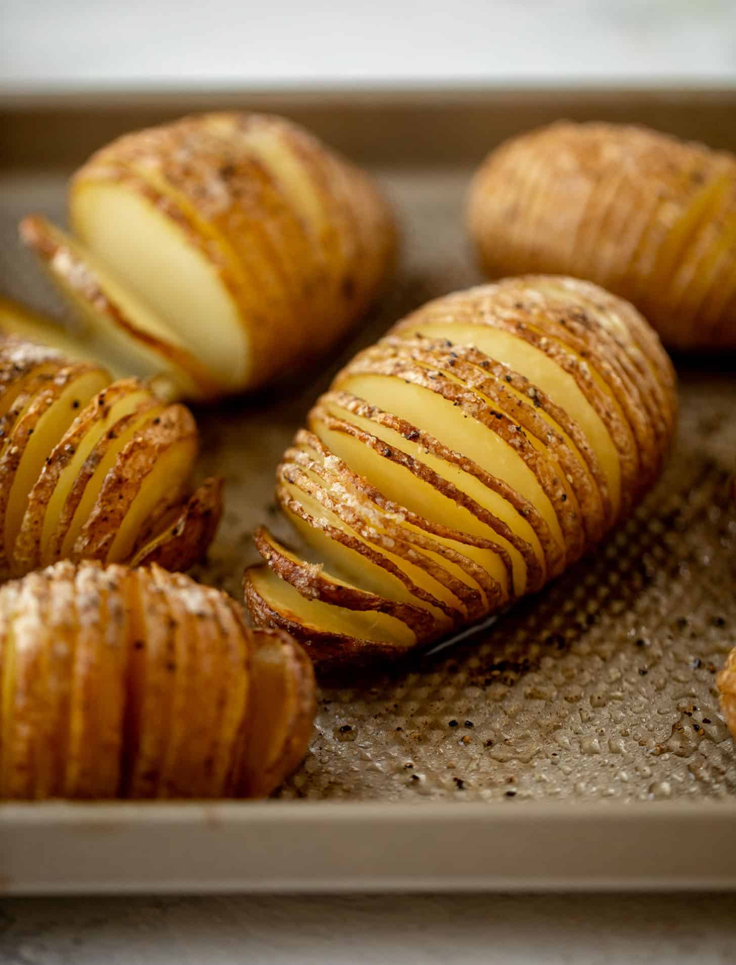 hasselback potatoes