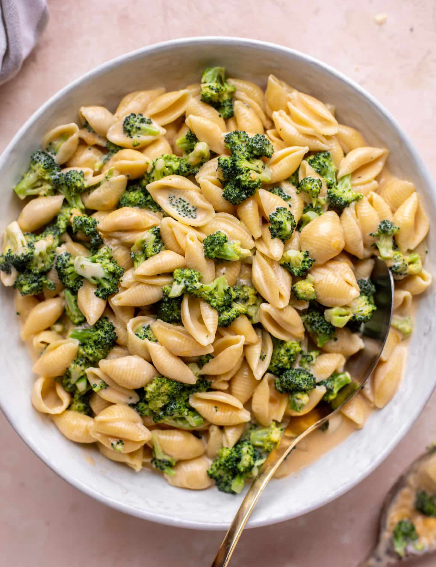 broccoli shells and cheese