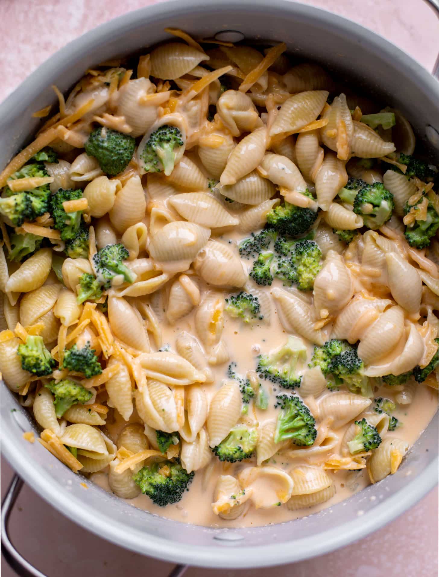 broccoli shells and cheese