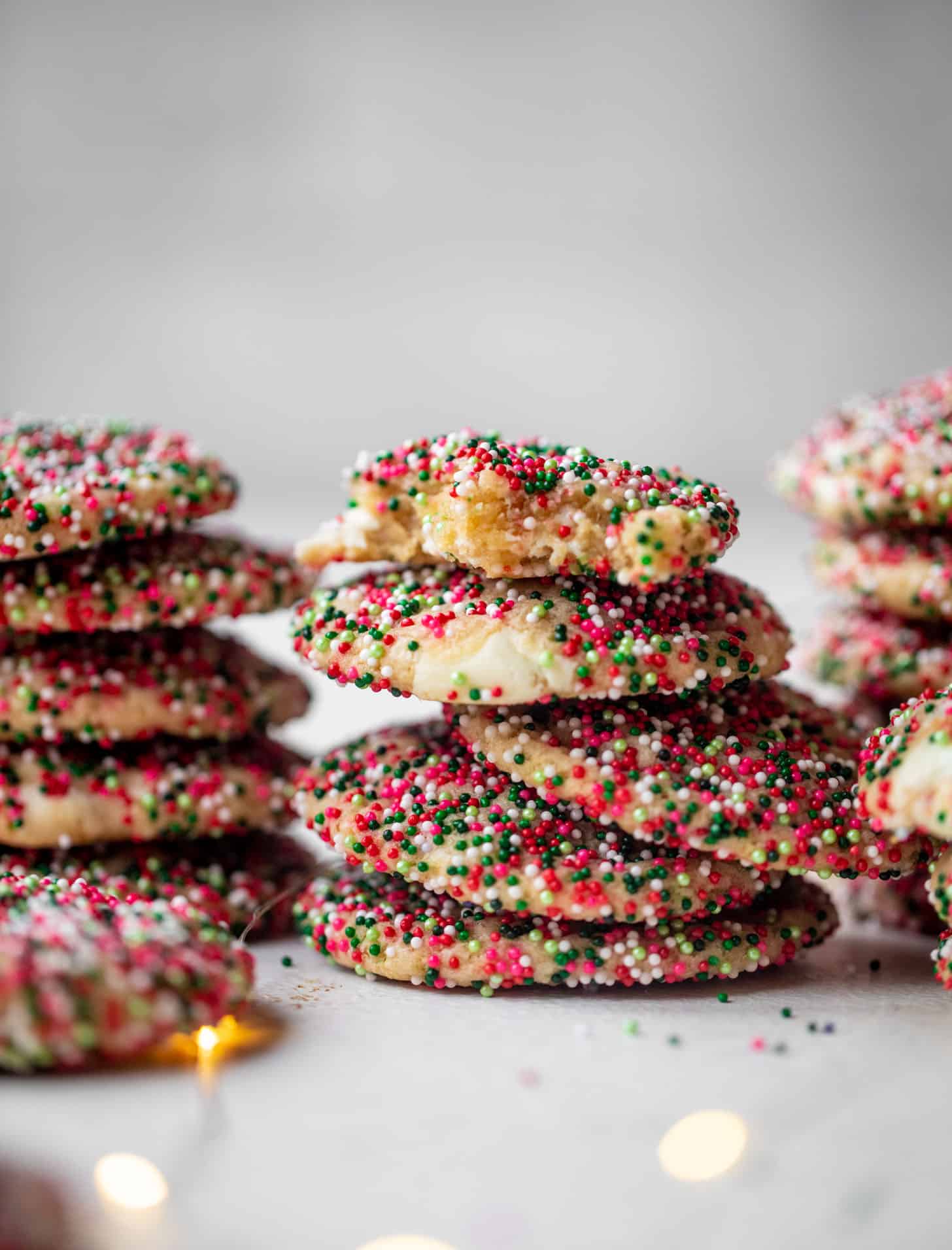 chewy sprinkle cookies