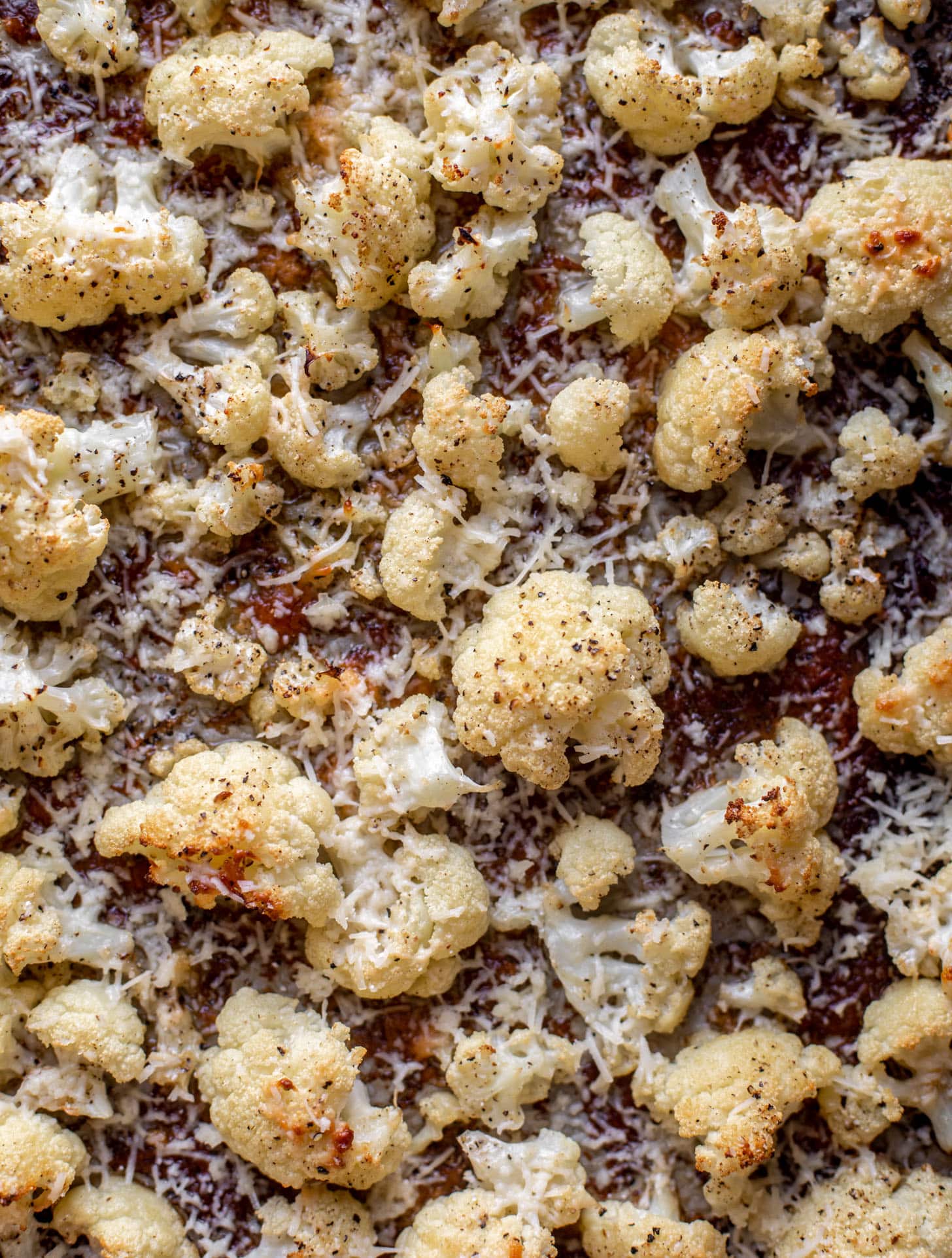 cacio e pepe roasted cauliflower