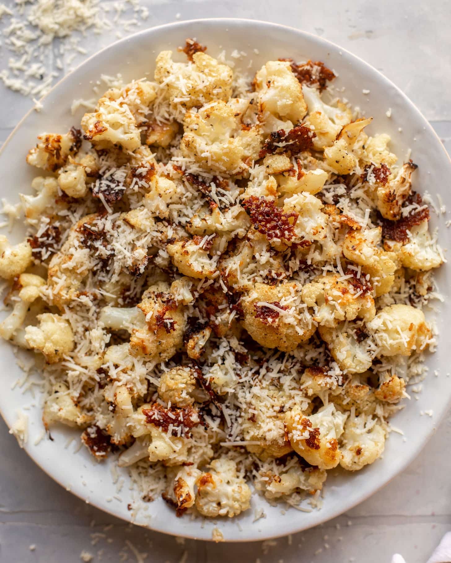 cacio e pepe roasted cauliflower