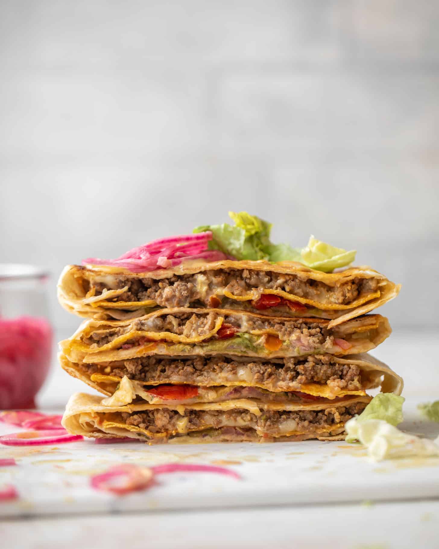 cheeseburger crunchwraps