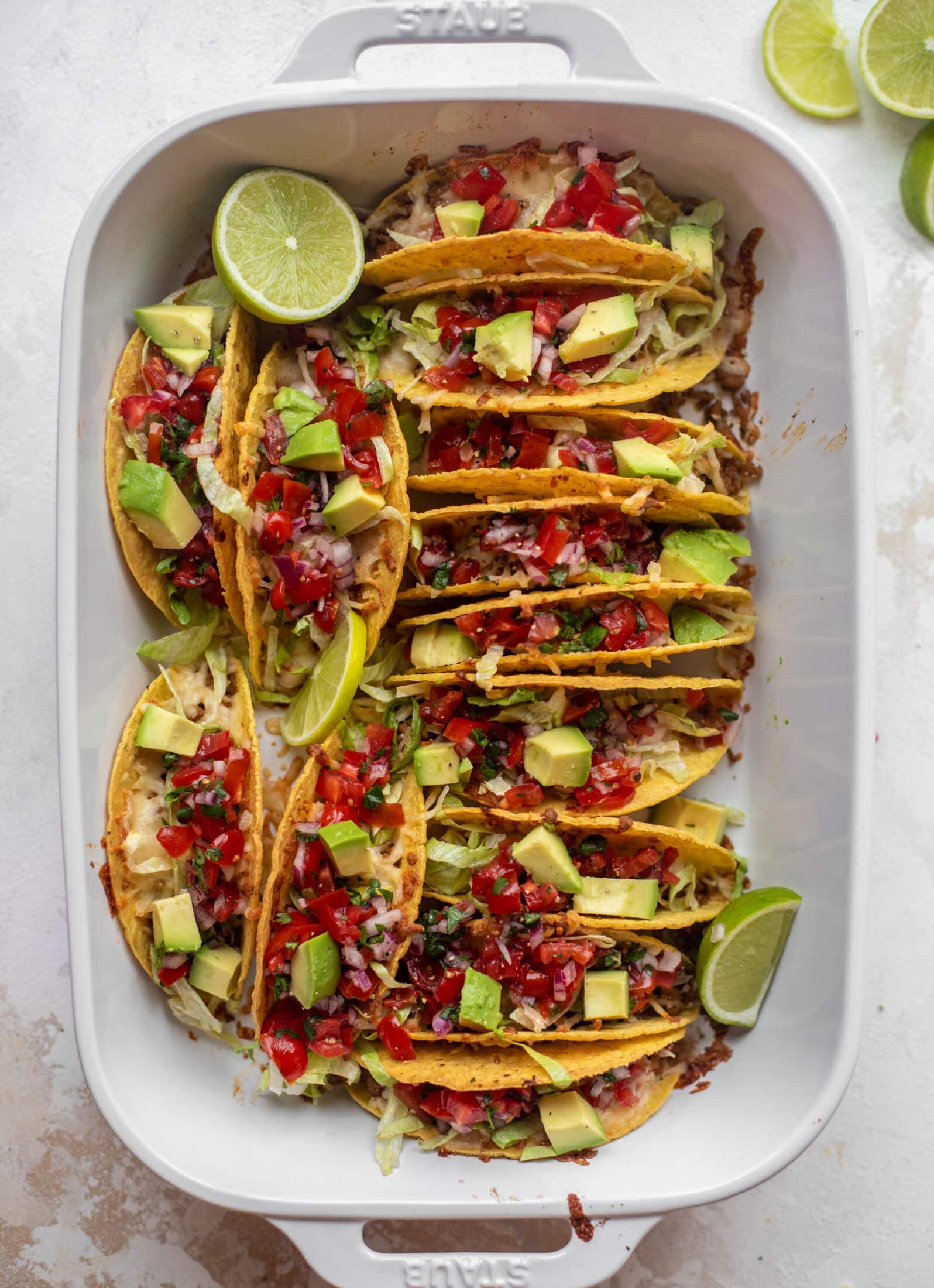 weeknight baked turkey tacos