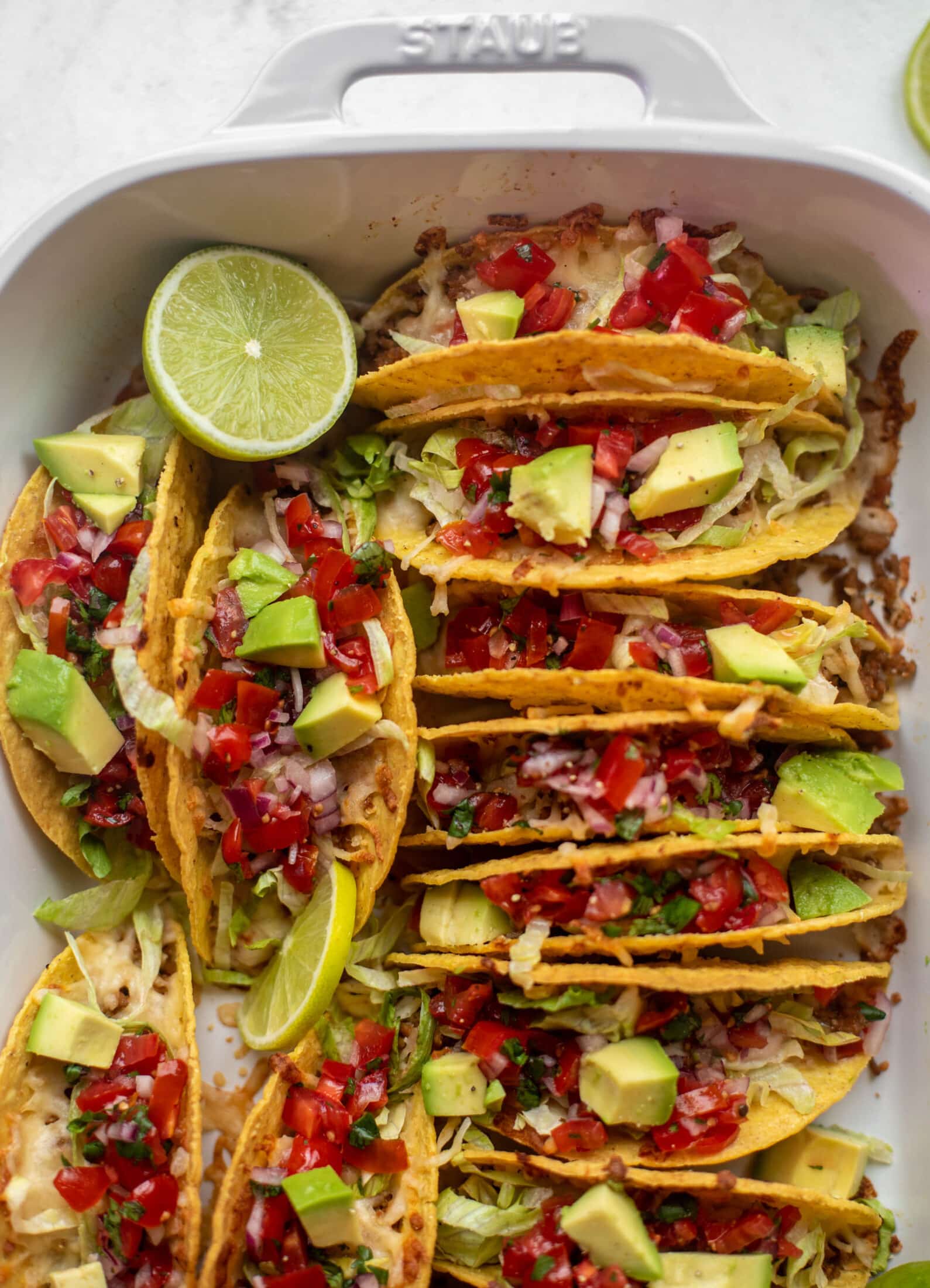 weeknight baked turkey tacos