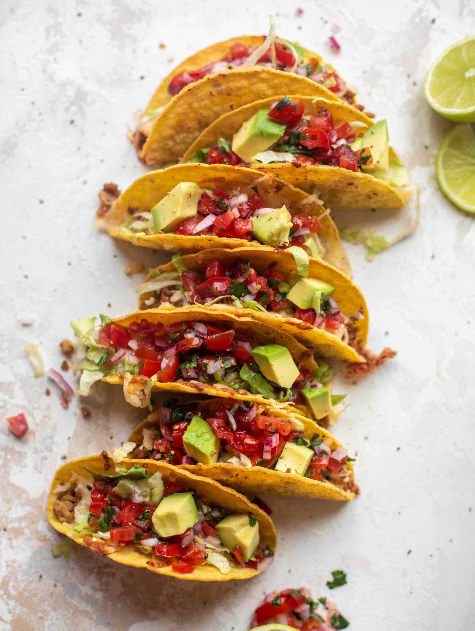 weeknight baked turkey tacos
