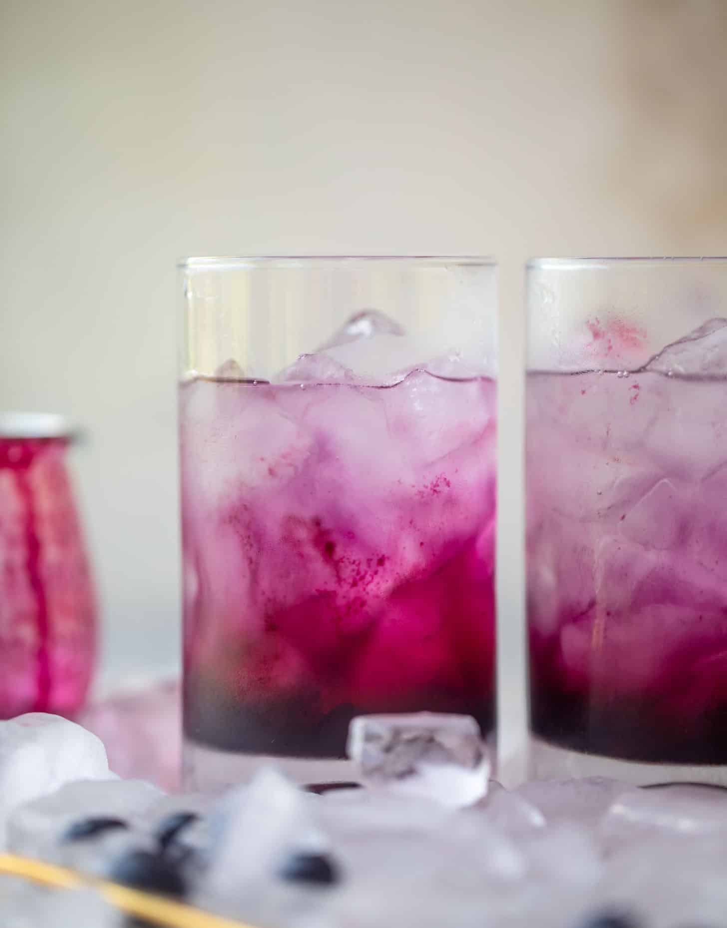 lavender blueberry vodka soda