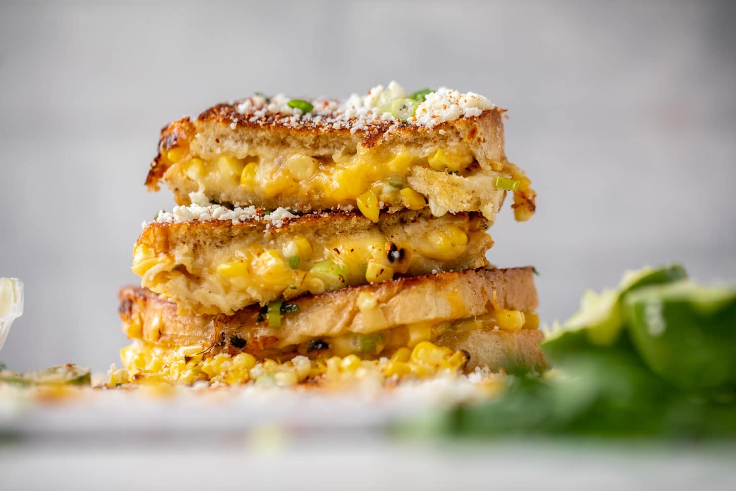 street corn grilled cheese
