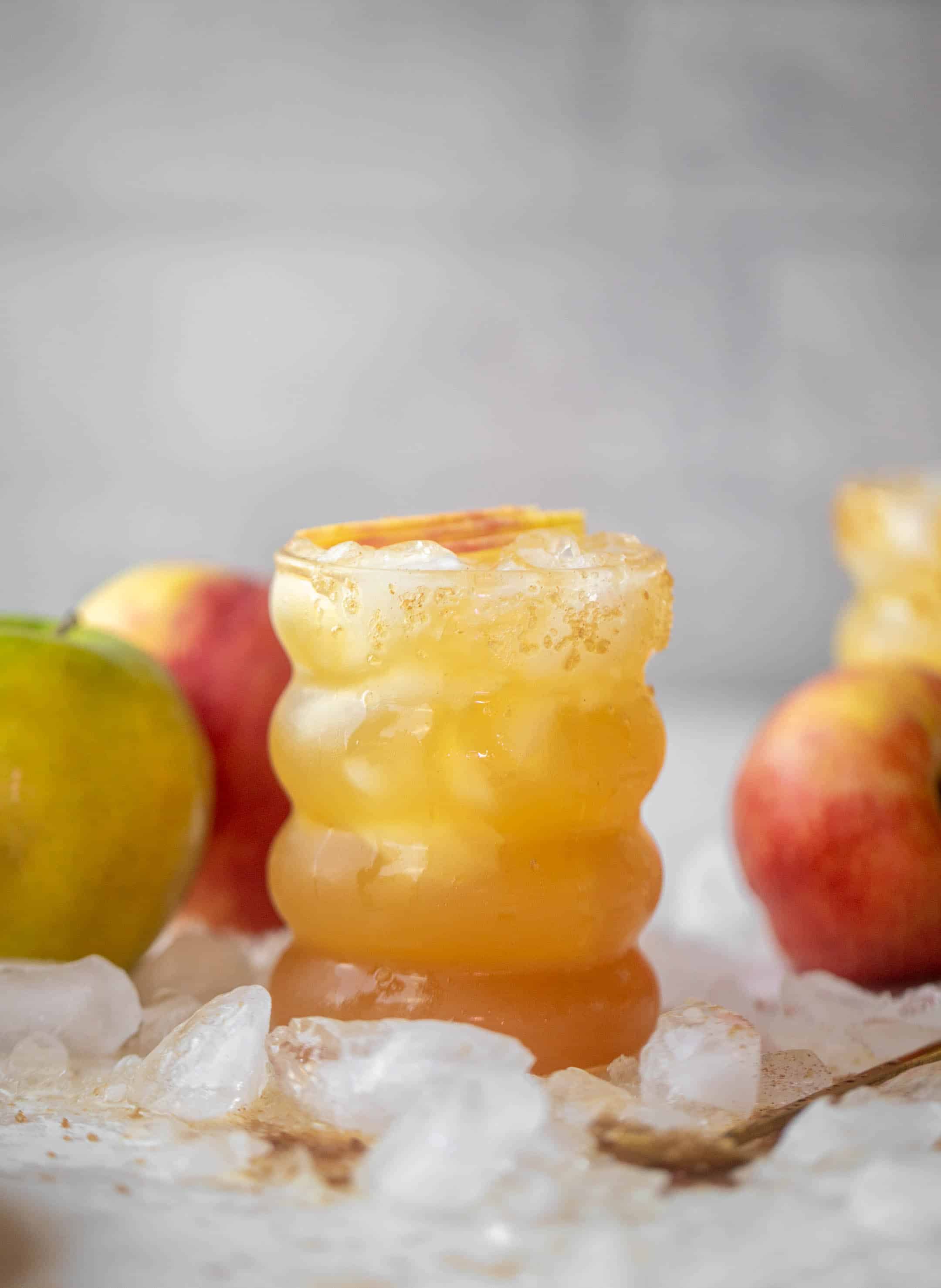 caramel cider crush cocktail