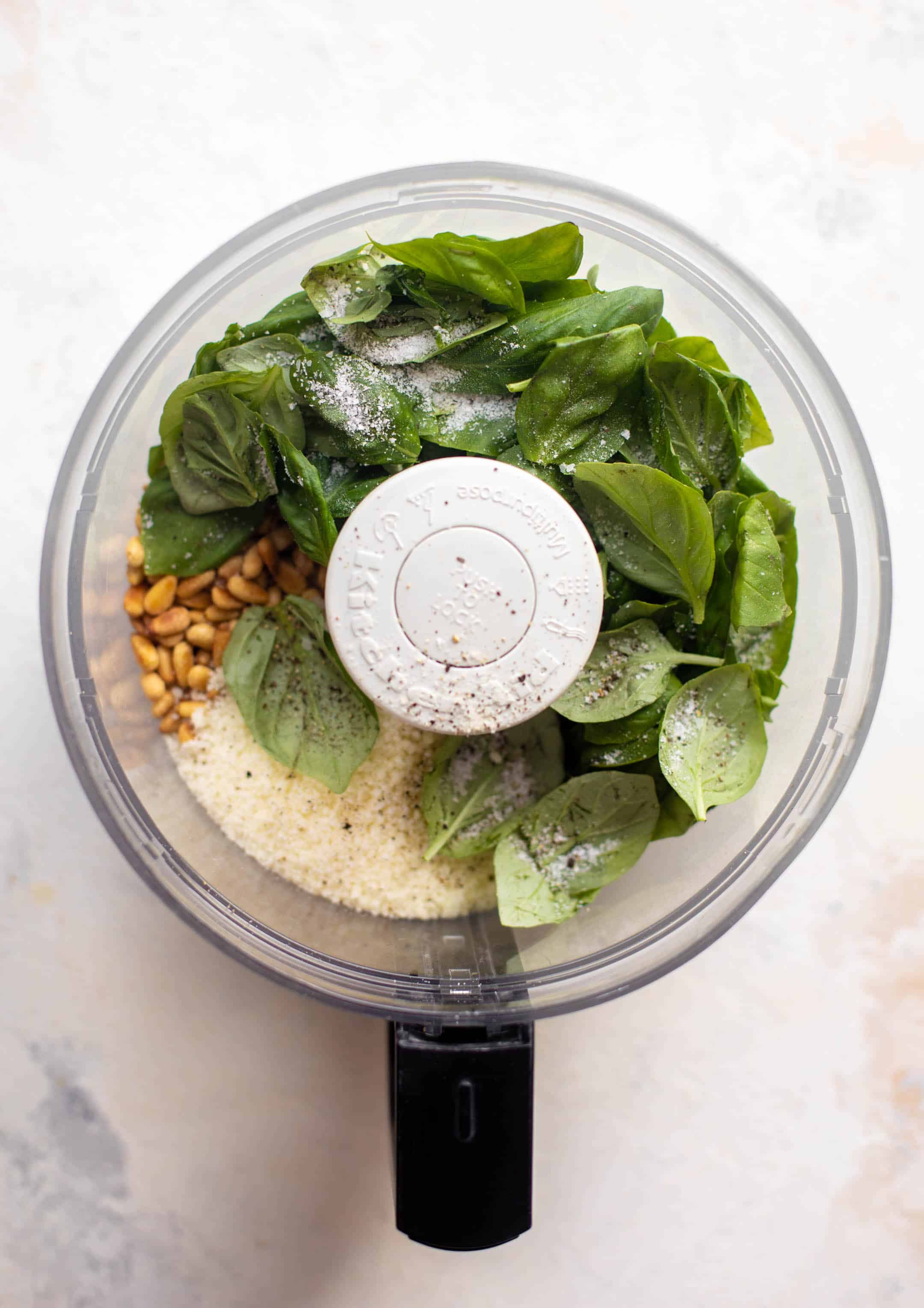 ingredients for fresh basil