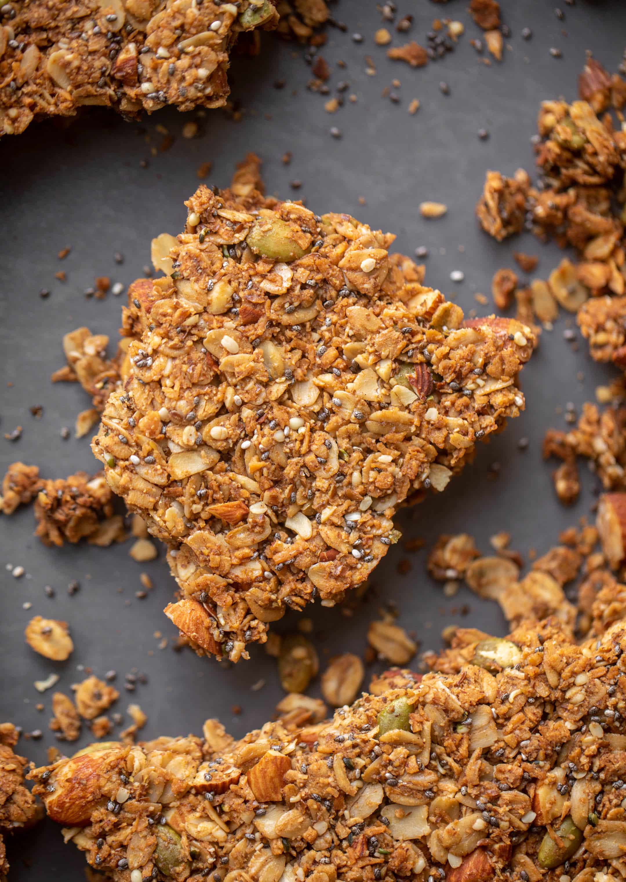 pumpkin granola bark