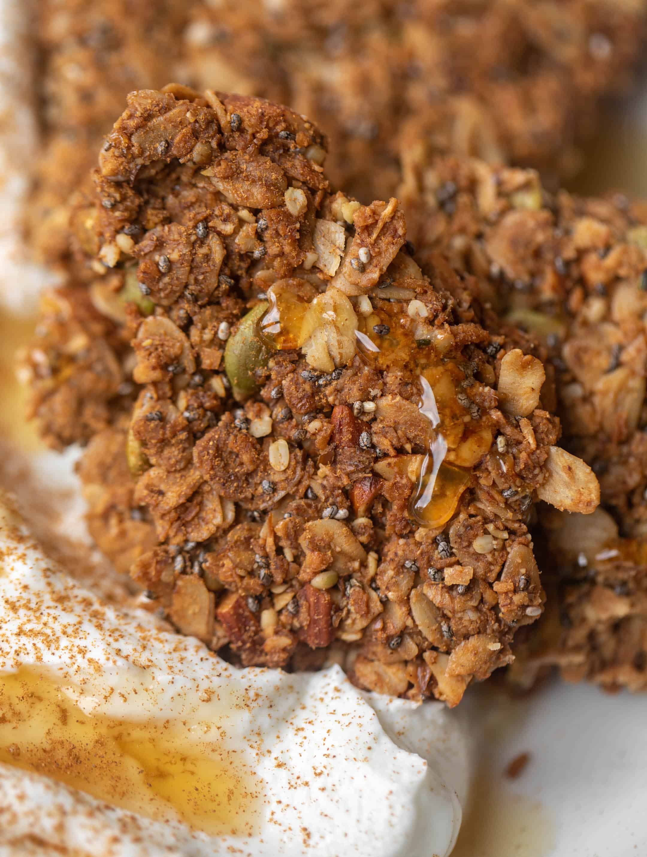 pumpkin granola bark