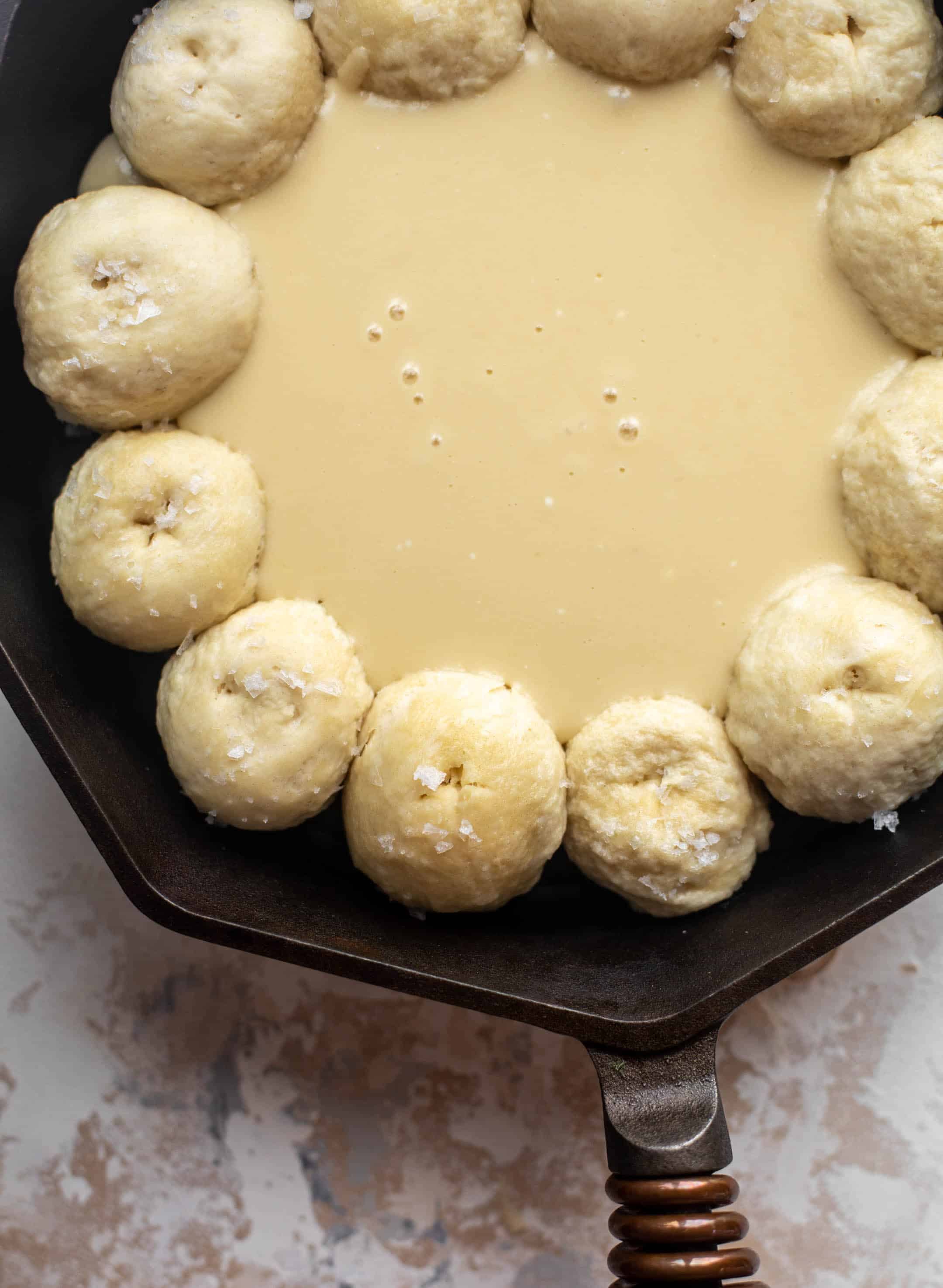 pumpkin beer cheese with soft pretzel rolls