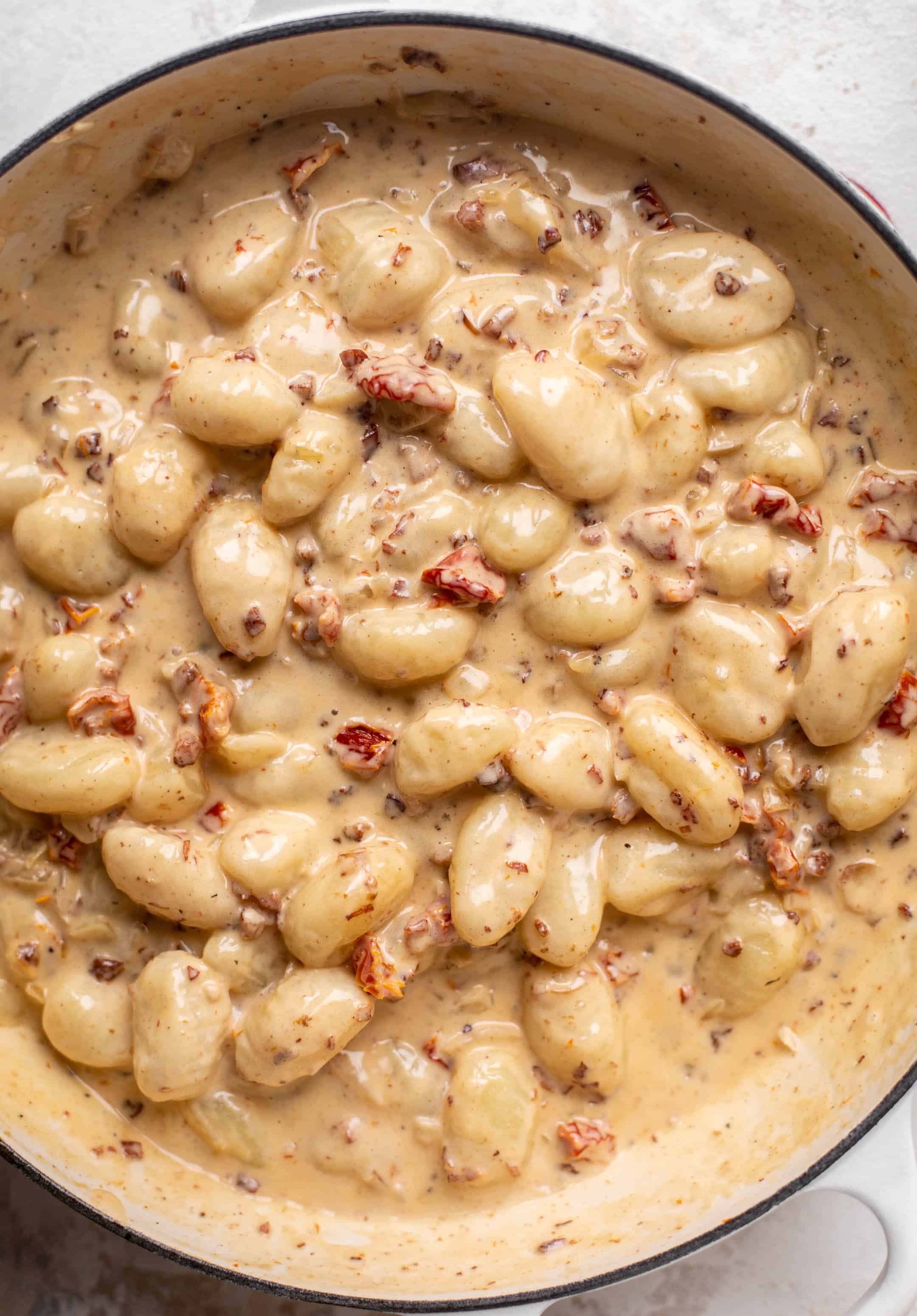 creamy pancetta gnocchi
