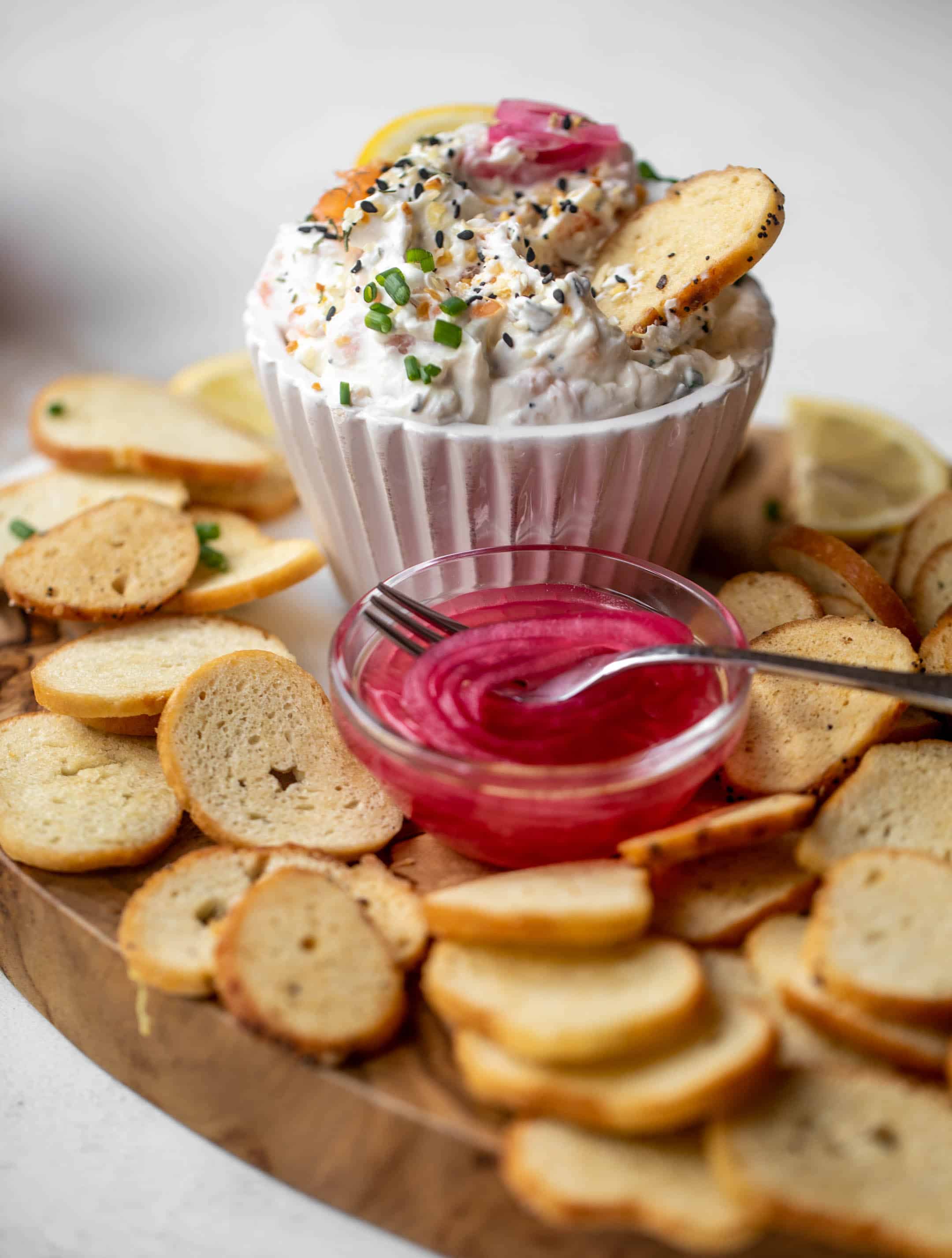 everything smoked salmon dip