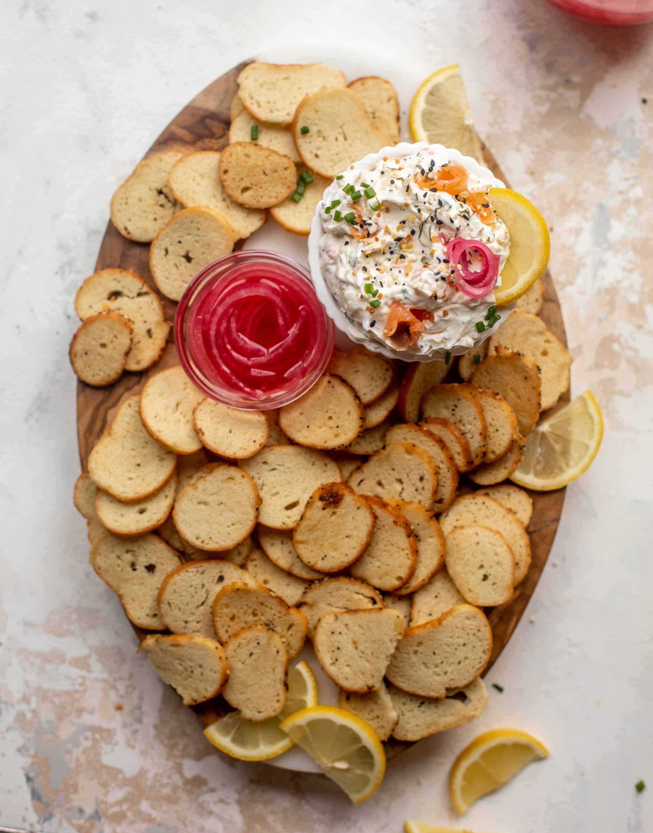 everything smoked salmon dip