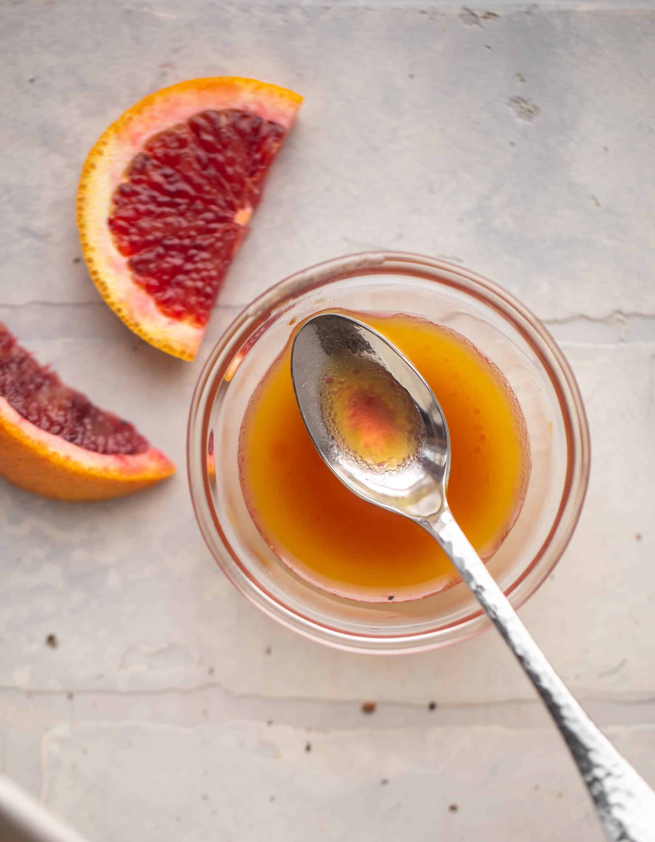 blood orange vinaigrette