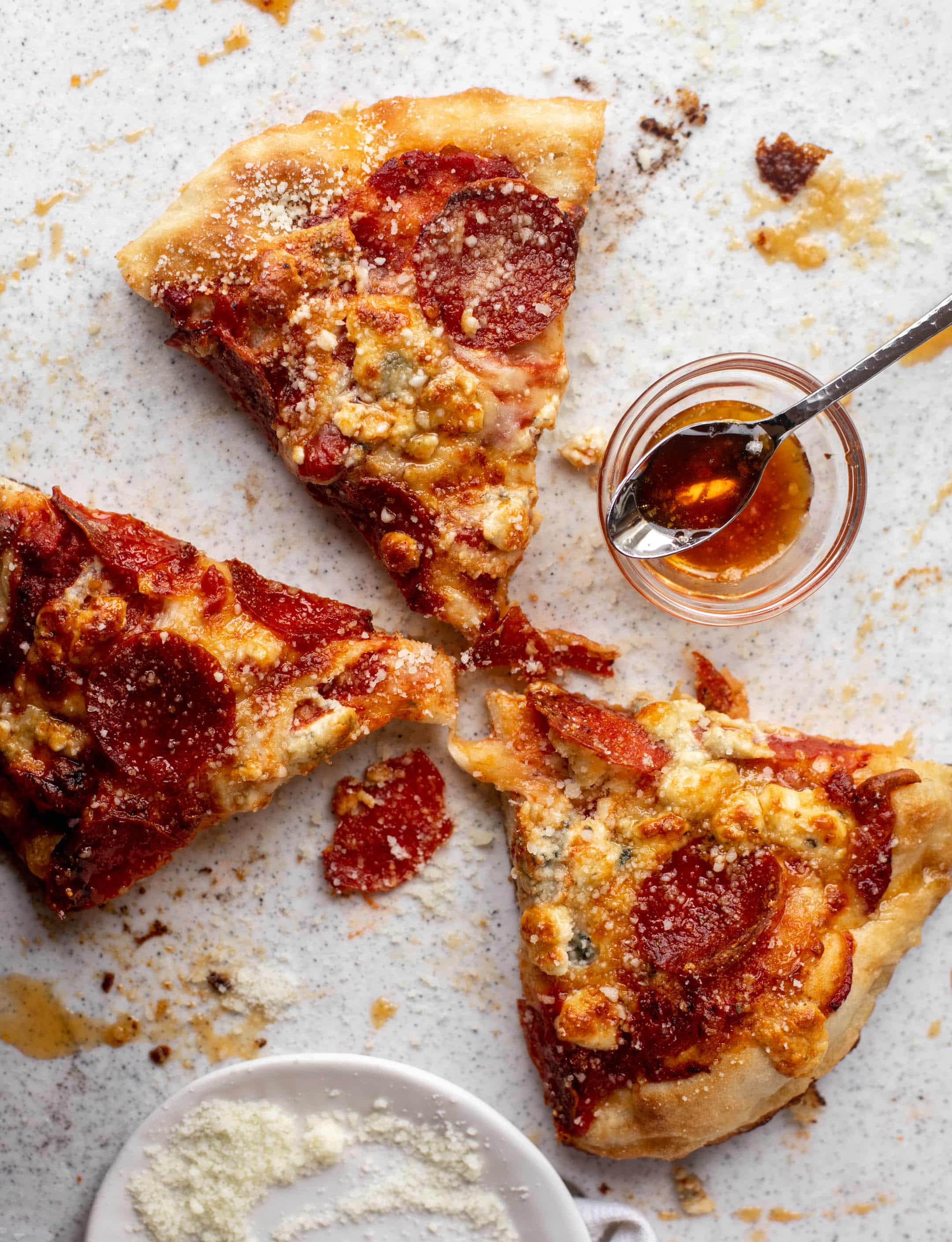 skillet pepperoni pizza