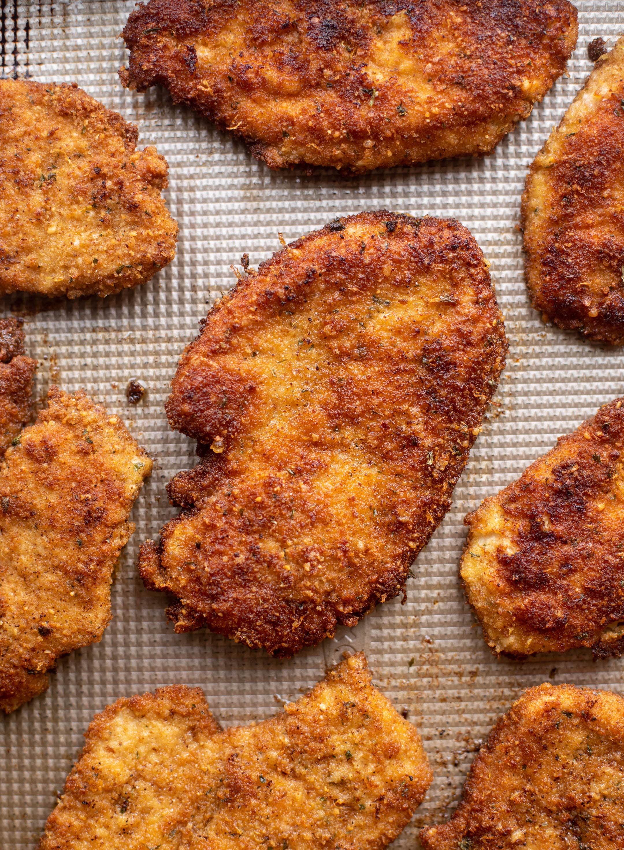 crispy lemon chicken cutlets