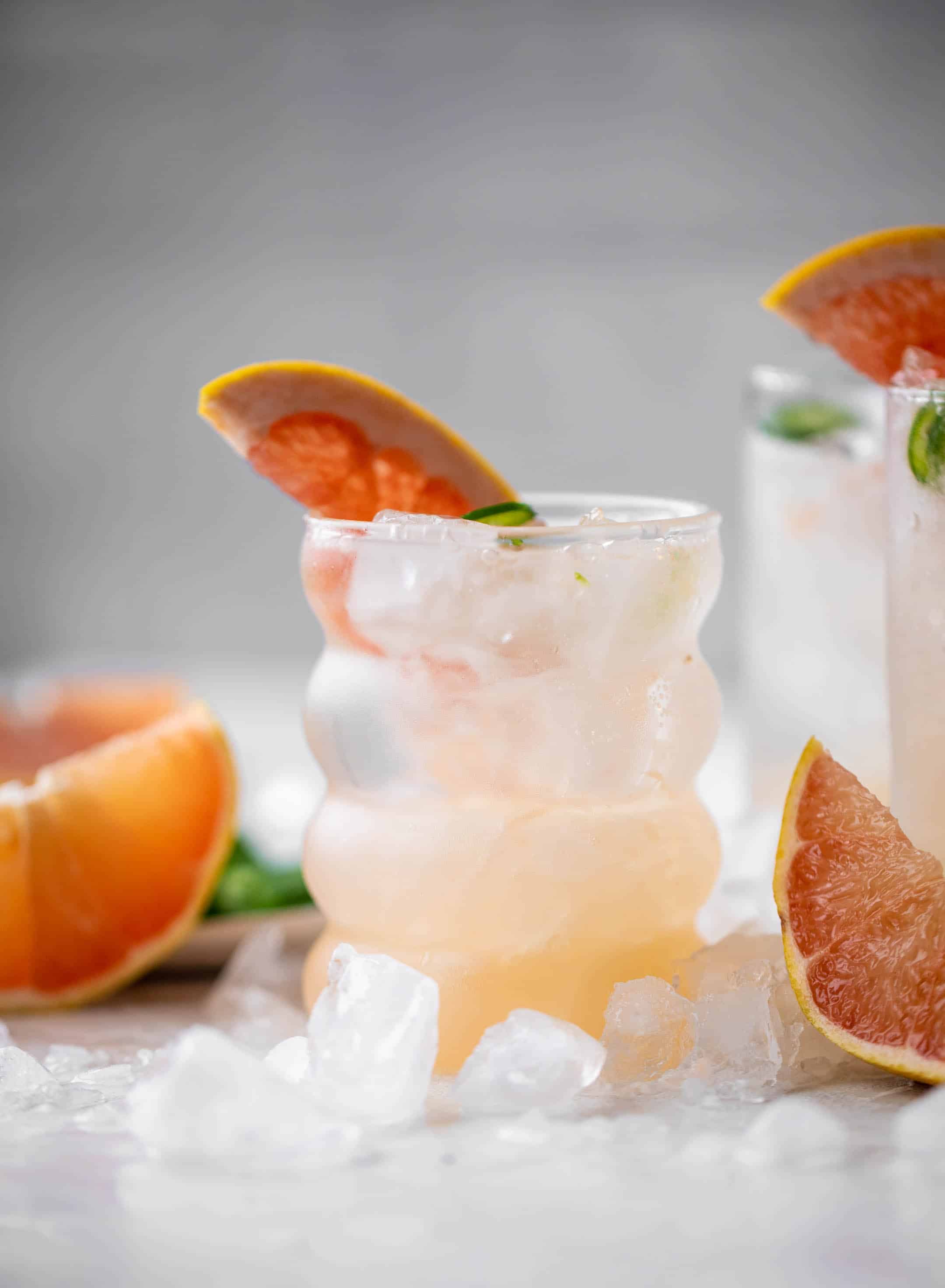 spicy grapefruit tequila soda