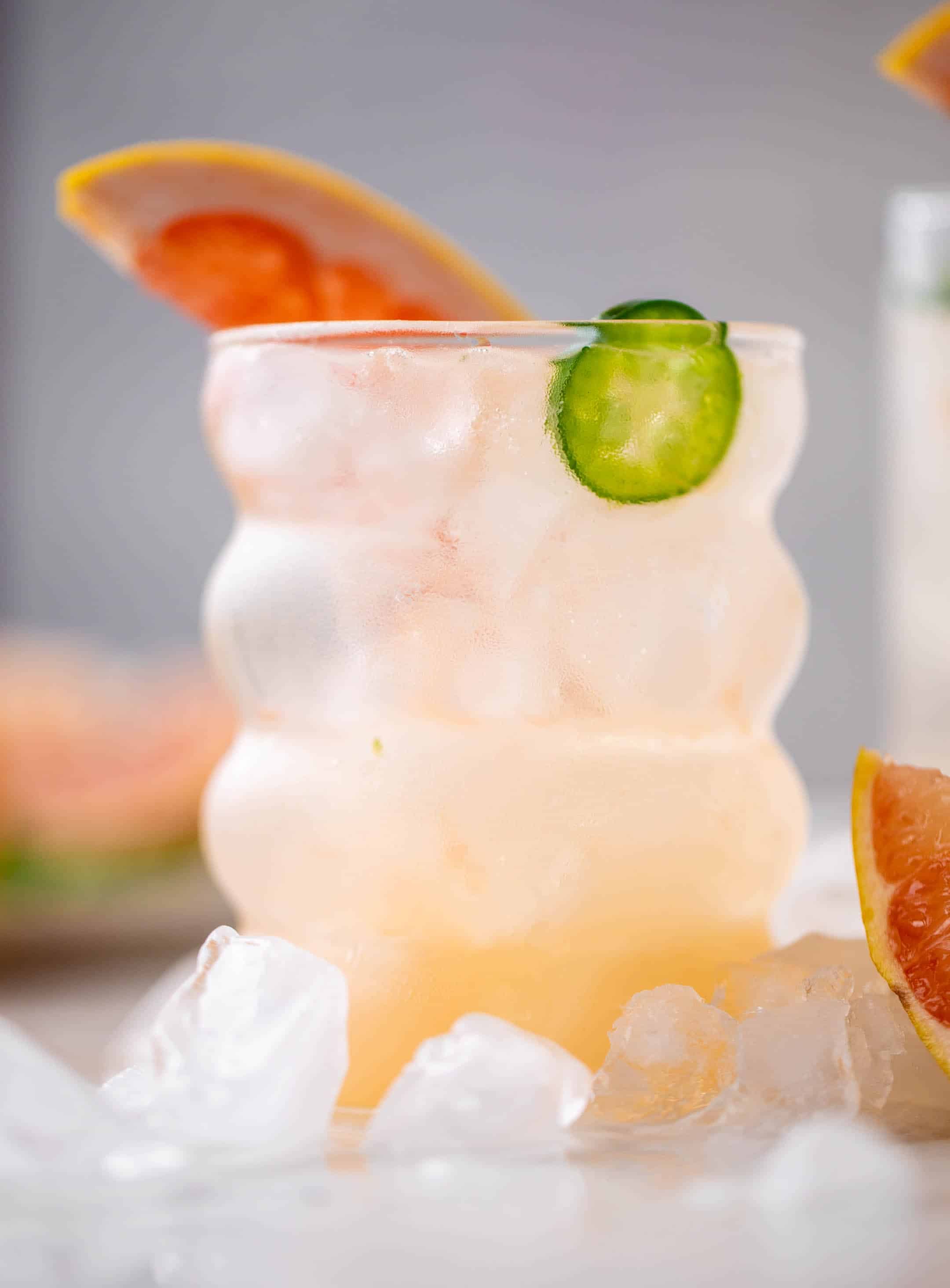 spicy grapefruit tequila soda