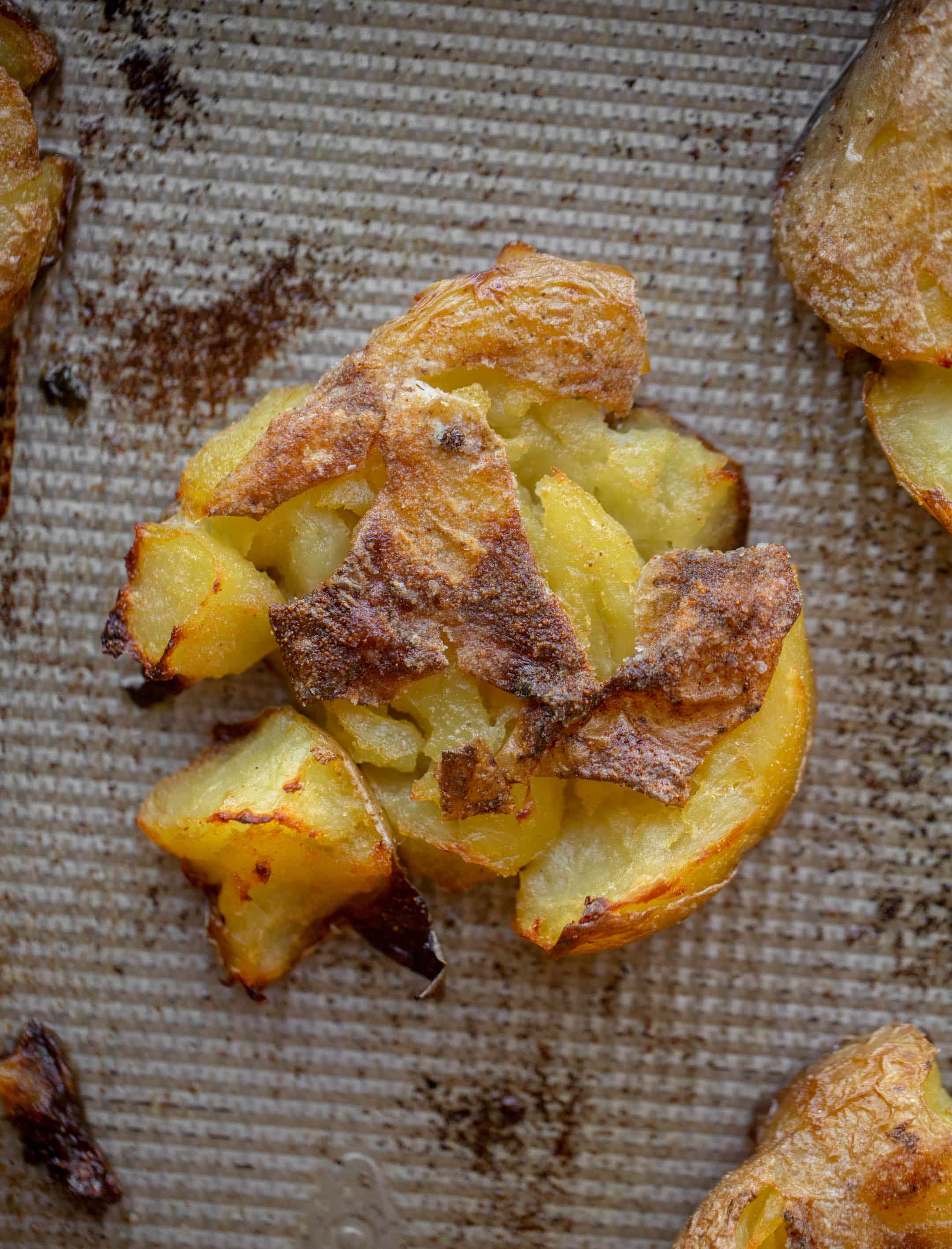 crispy golden crunchy potatoes