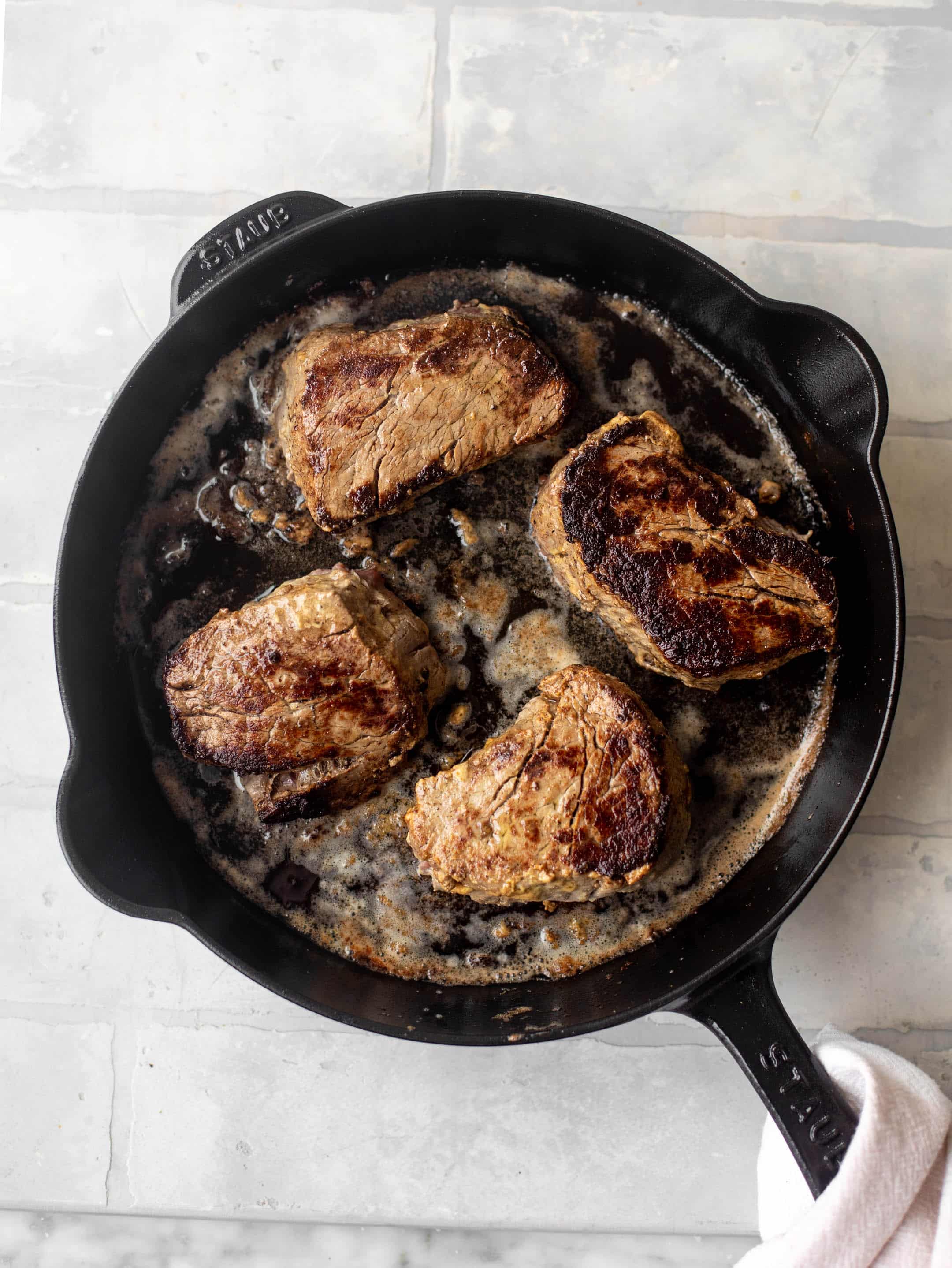 dijon crusted filet mignon